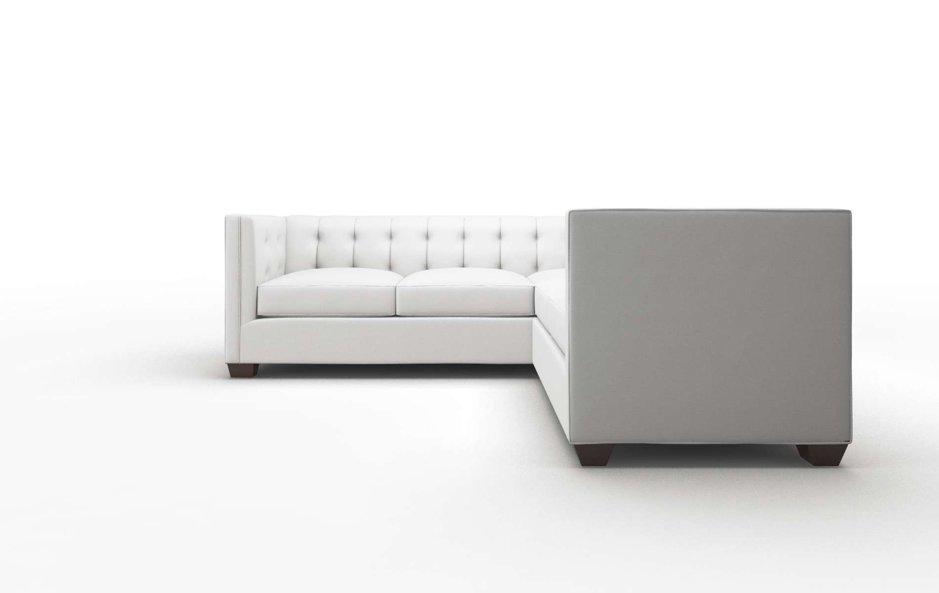 Grant Dawson Platinum Sectional espresso legs 5