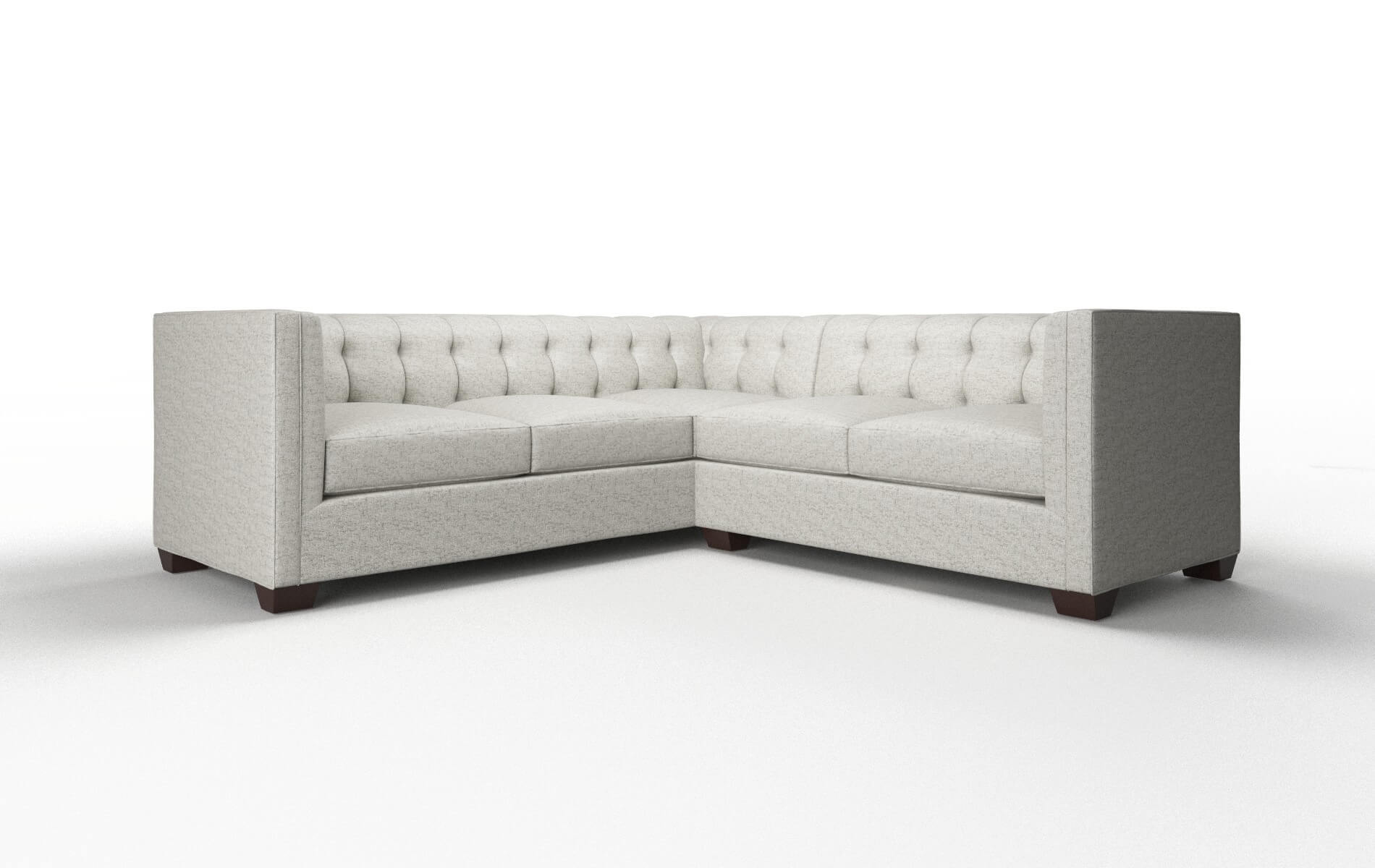 Grant Derby Ash Sectional espresso legs