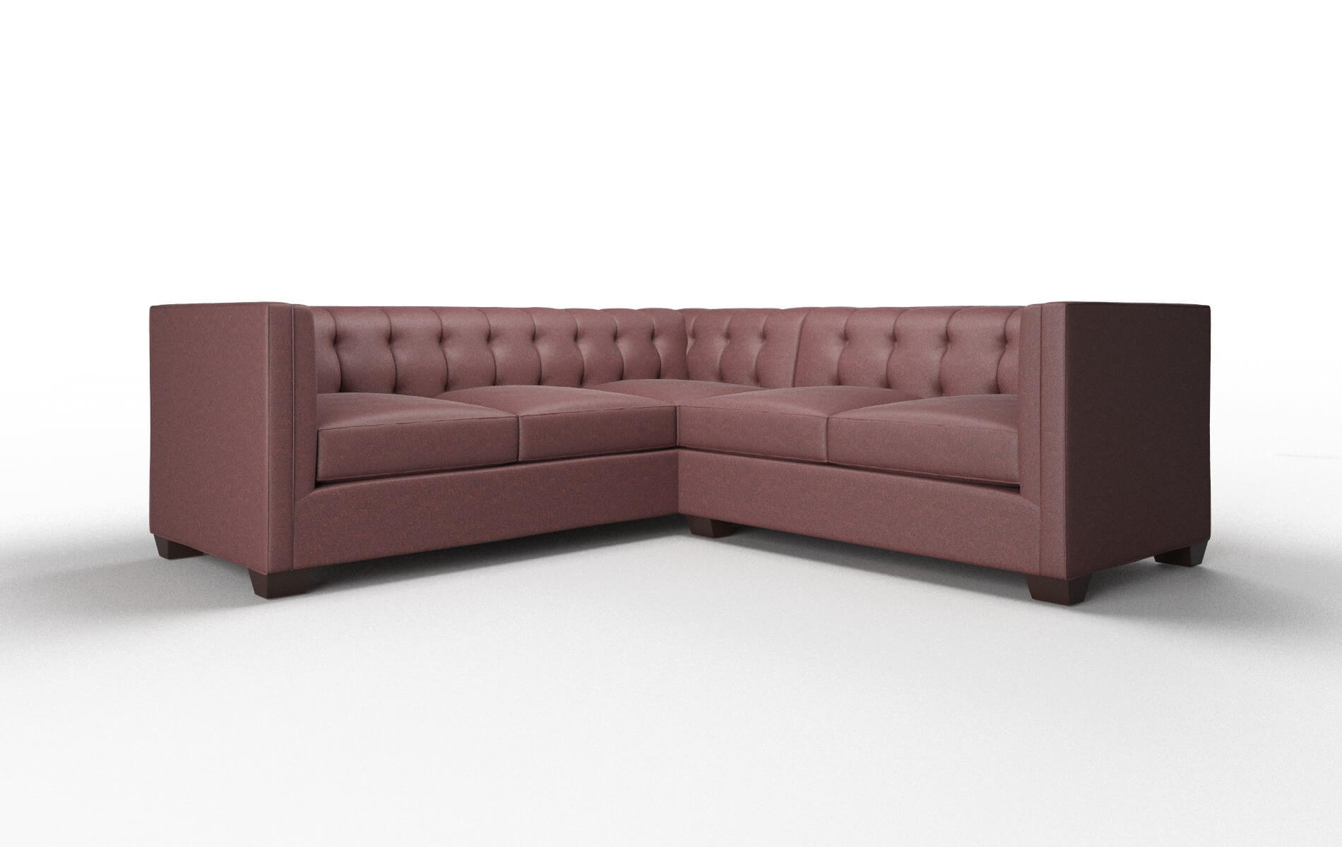 Grant Derby Berry Sectional espresso legs 1