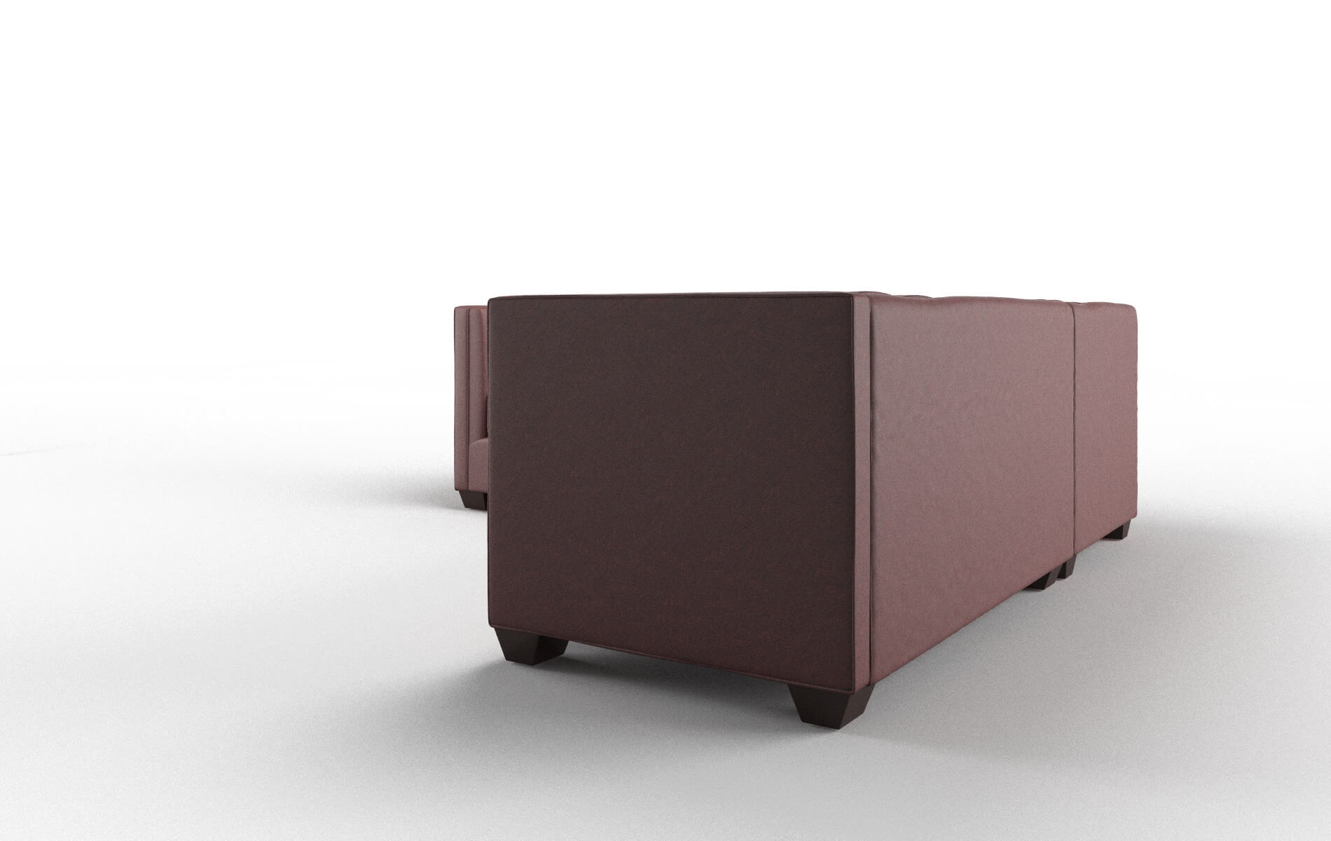 Grant Derby Berry Sectional espresso legs 4