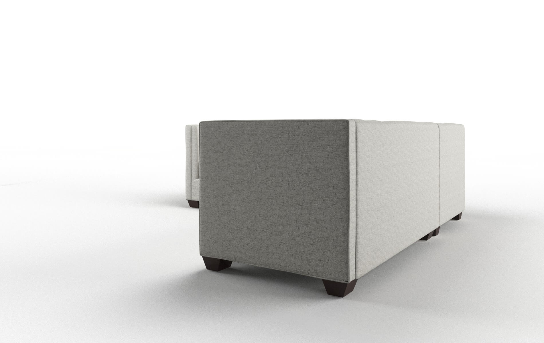 Grant Derby Silver Sectional espresso legs 4