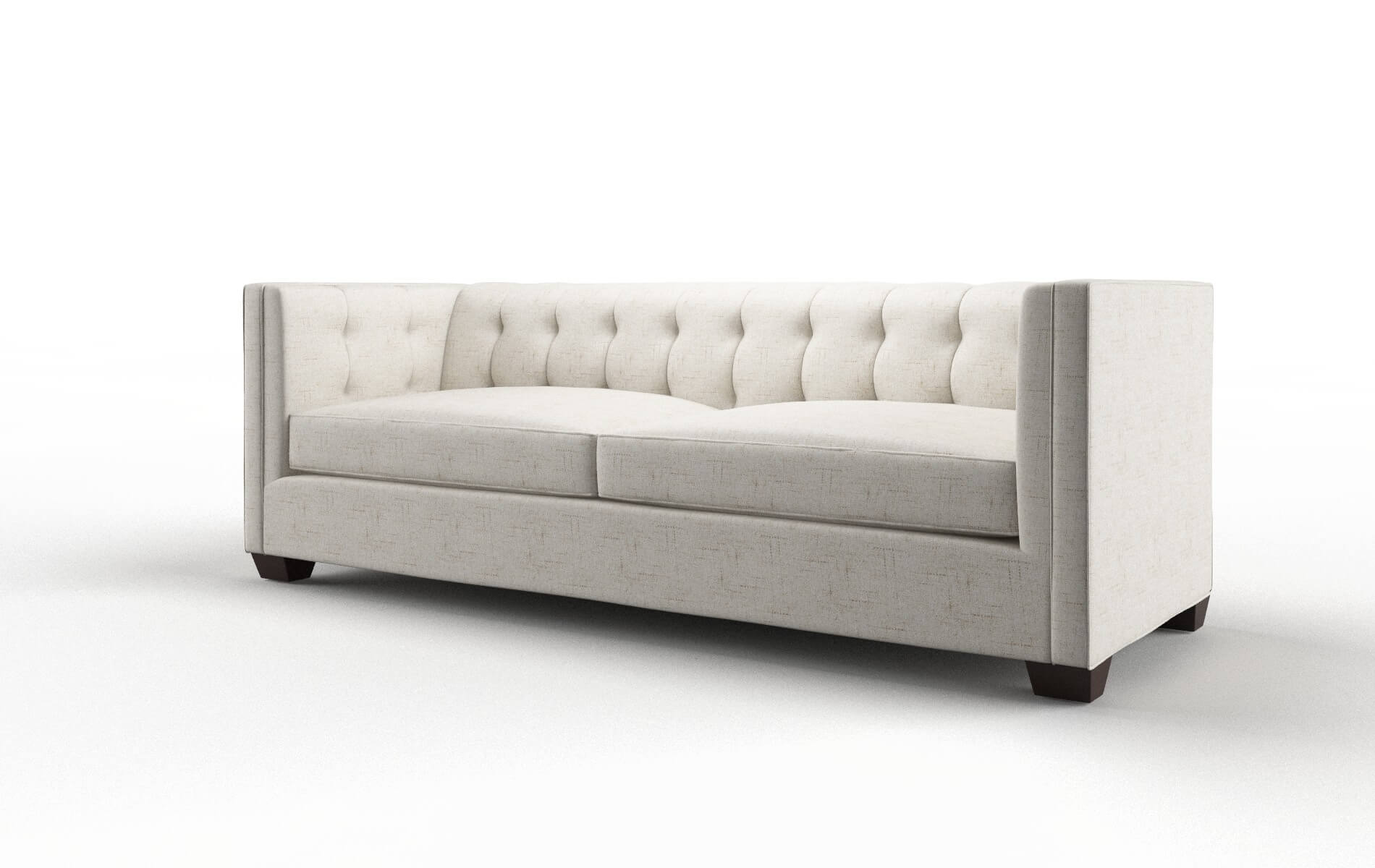 Grant Derby Taupe Sofa espresso legs 4
