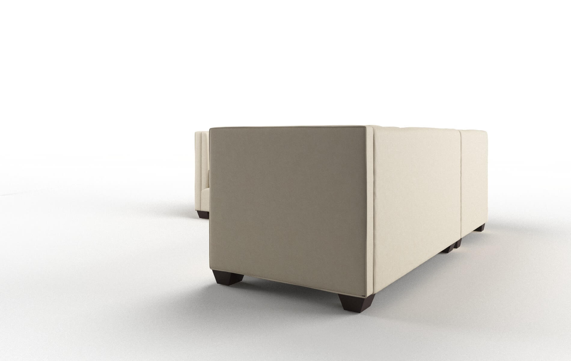 Grant Dream_d Almond Sectional espresso legs 4