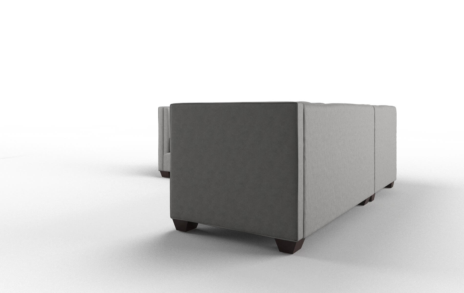 Grant Dream_d Charcoal Sectional espresso legs 4