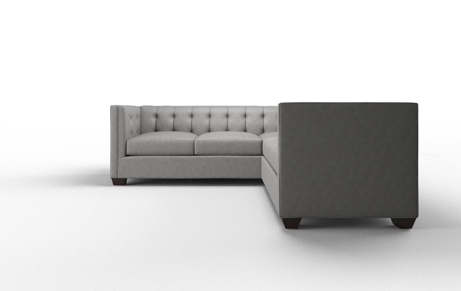 Grant Dream_d Charcoal Sectional espresso legs 5