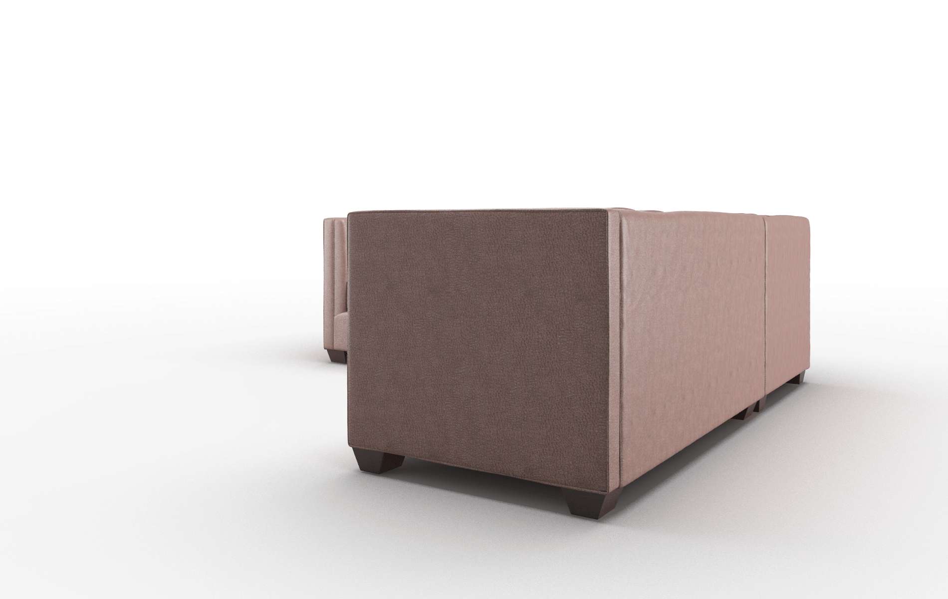 Grant Ford Brown Sectional espresso legs 4