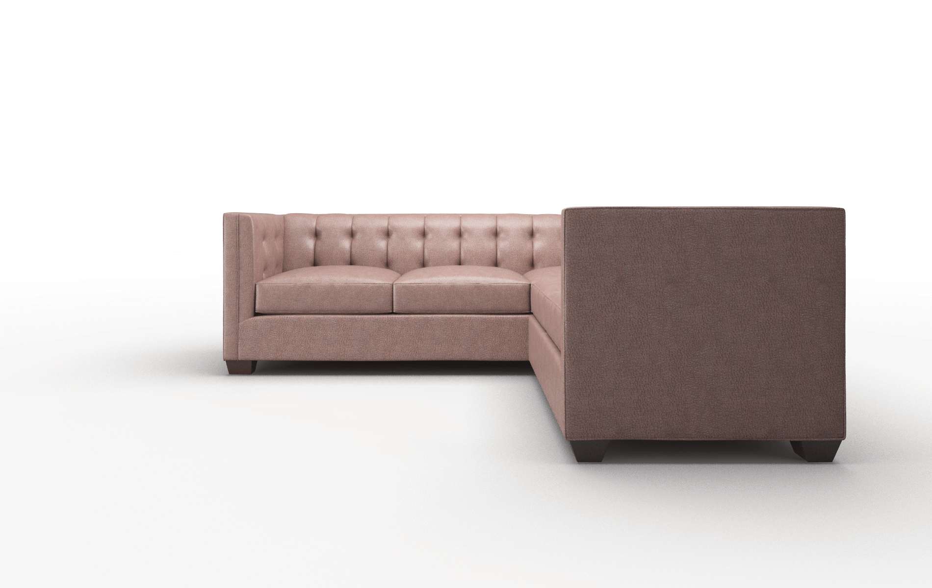 Grant Ford Brown Sectional espresso legs 5