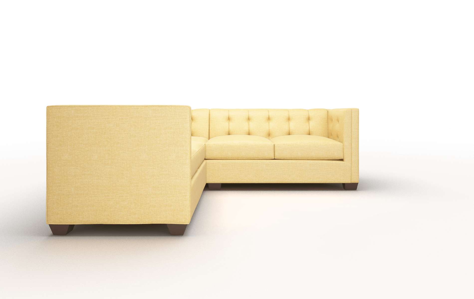 Grant Insight Citronella Sectional espresso legs 2