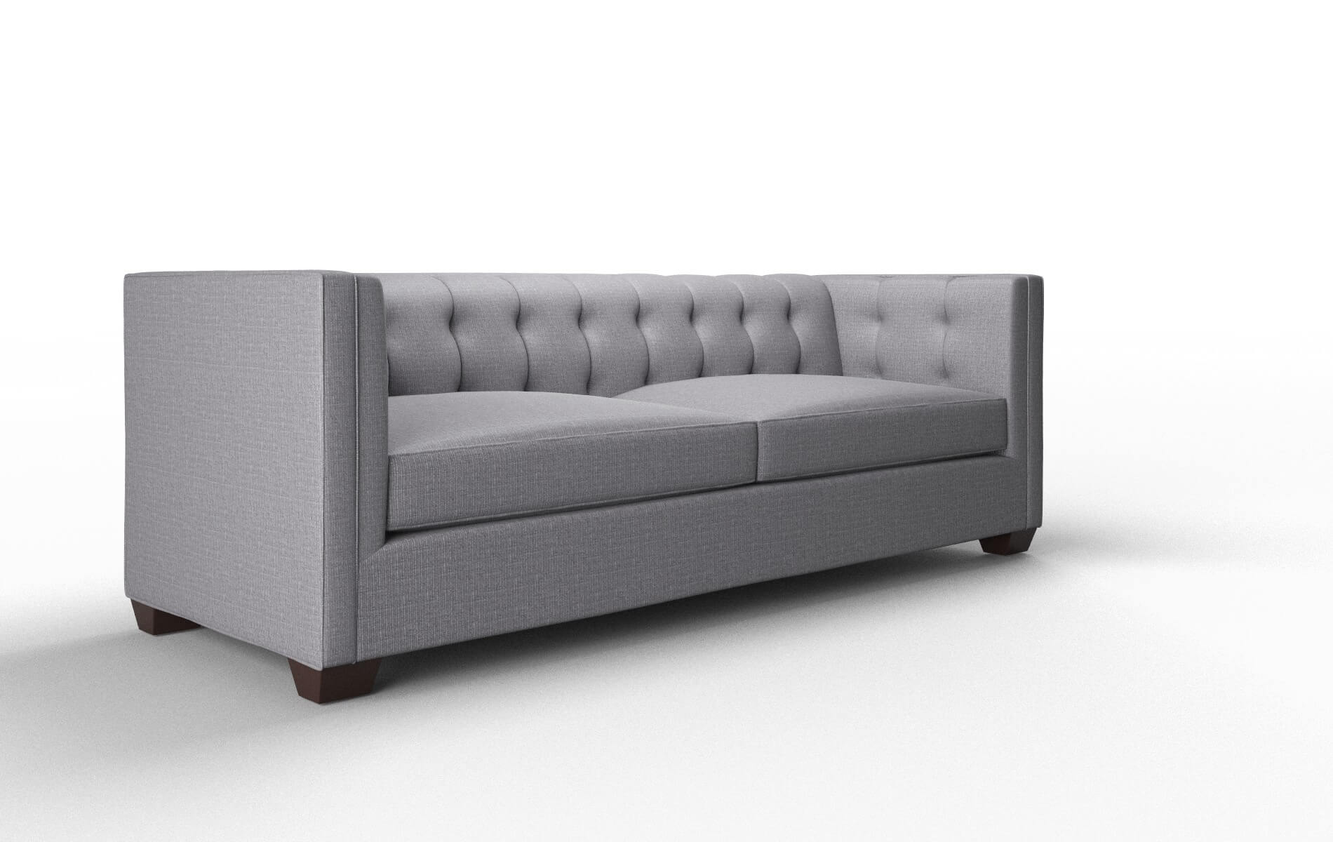 Grant Insight Denim Sofa espresso legs 2