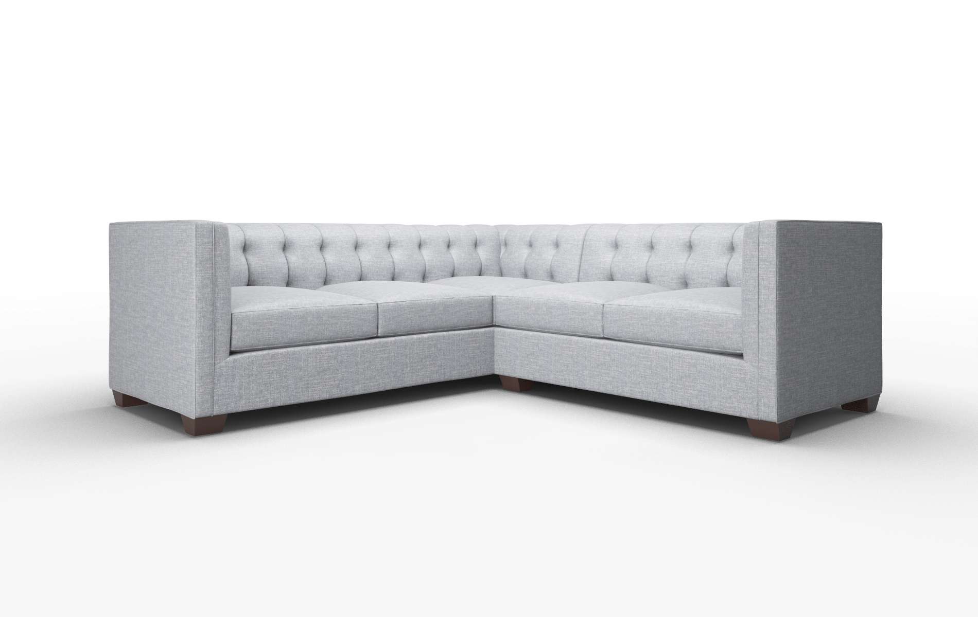 Grant Keylargo Ash Sectional espresso legs 1