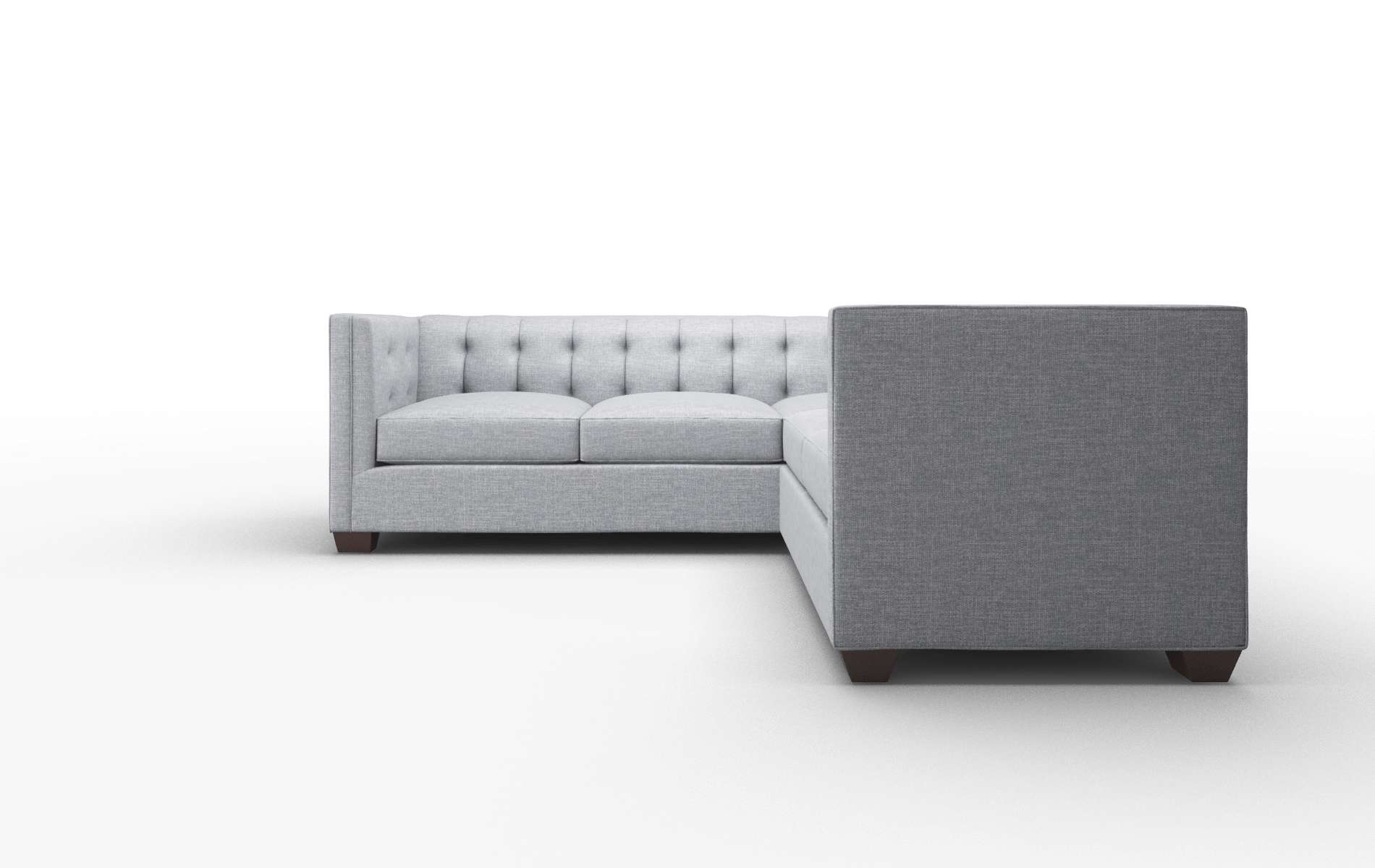 Grant Keylargo Ash Sectional espresso legs 5