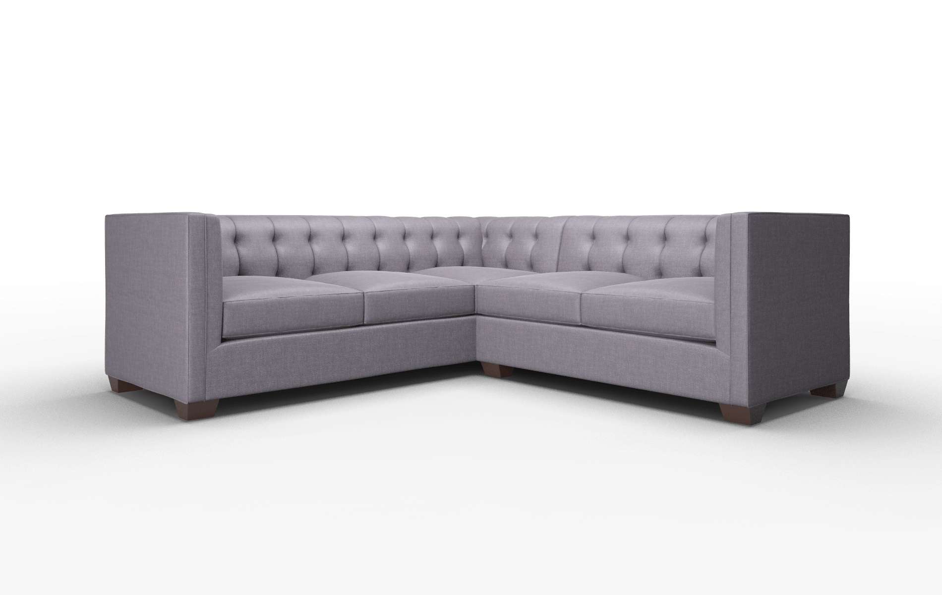 Grant Keylargo Grape Sectional espresso legs 1