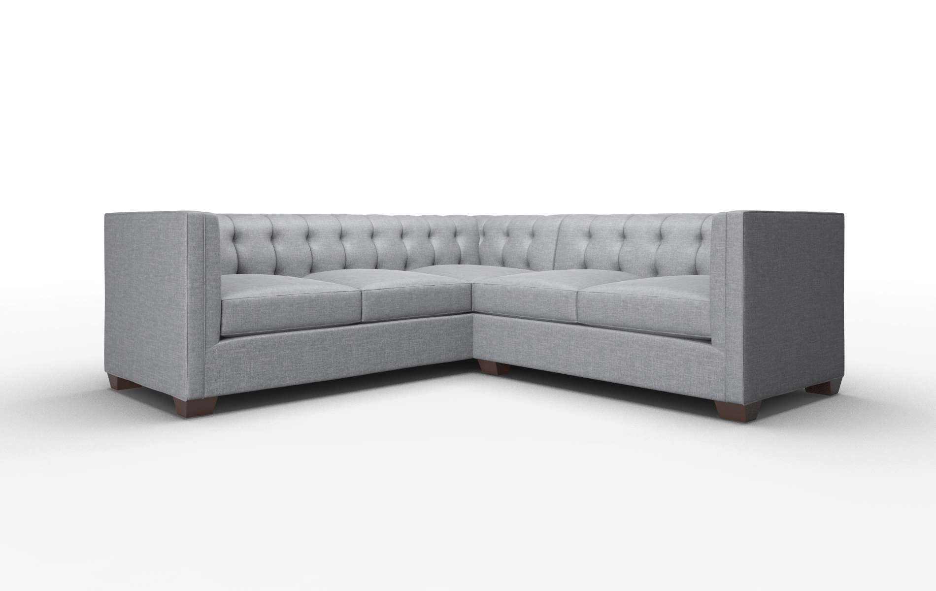 Grant Keylargo Graphite Sectional espresso legs 1