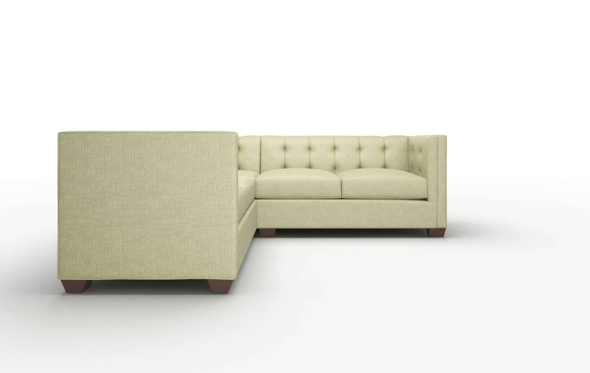 Grant Keylargo Grass Sectional espresso legs 2