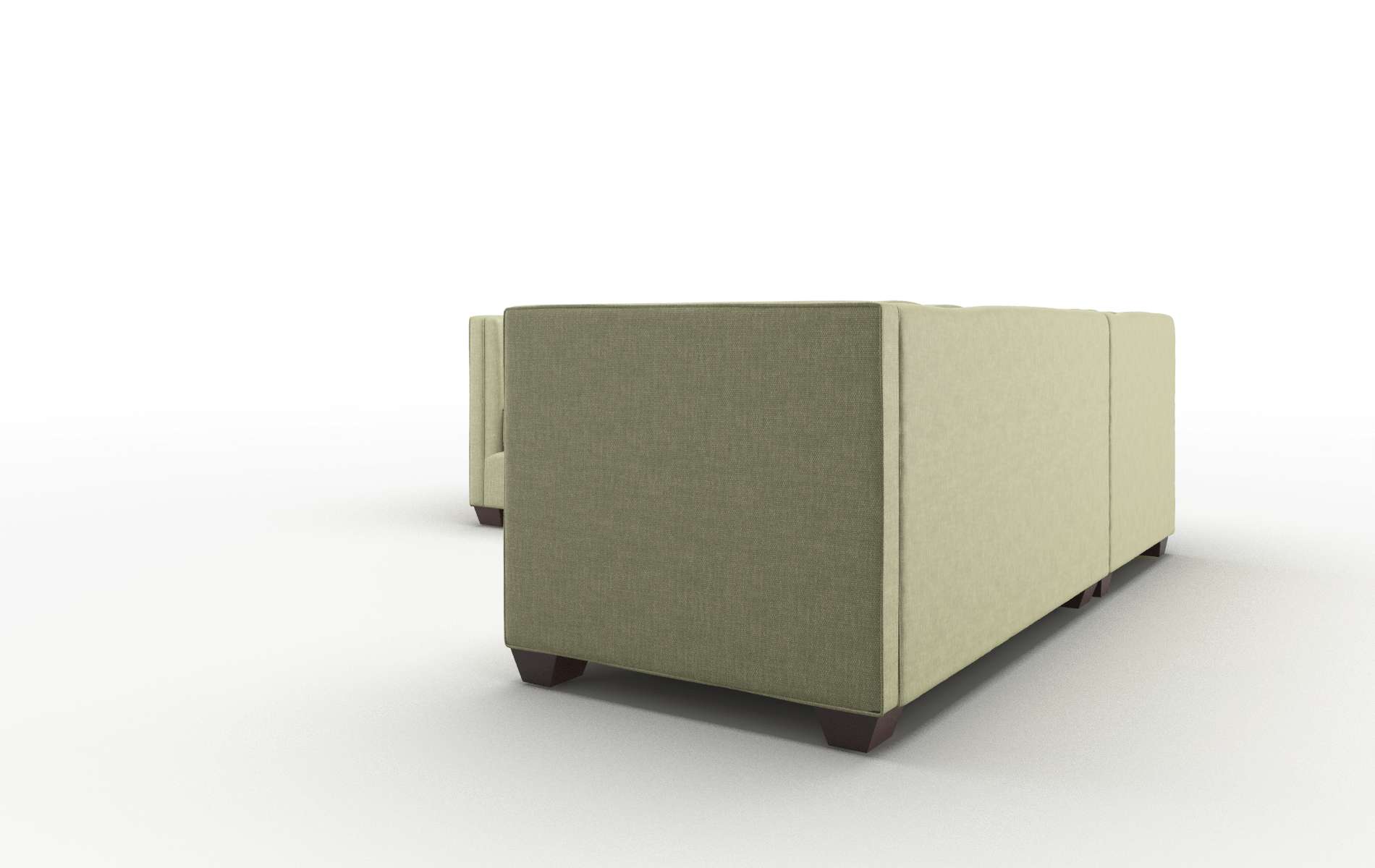 Grant Keylargo Grass Sectional espresso legs 4