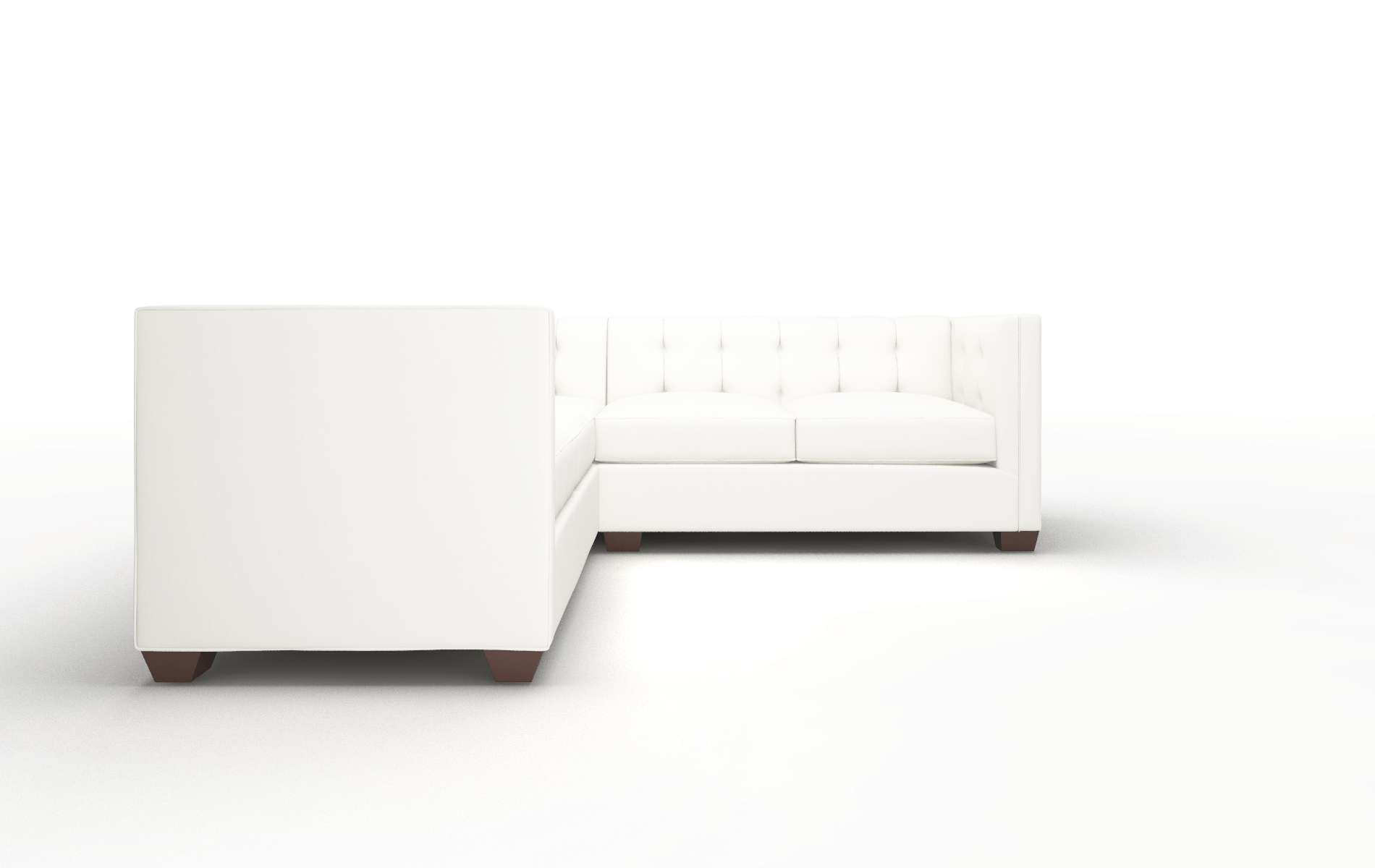 Grant Keylargo Oatmeal Sectional espresso legs 2