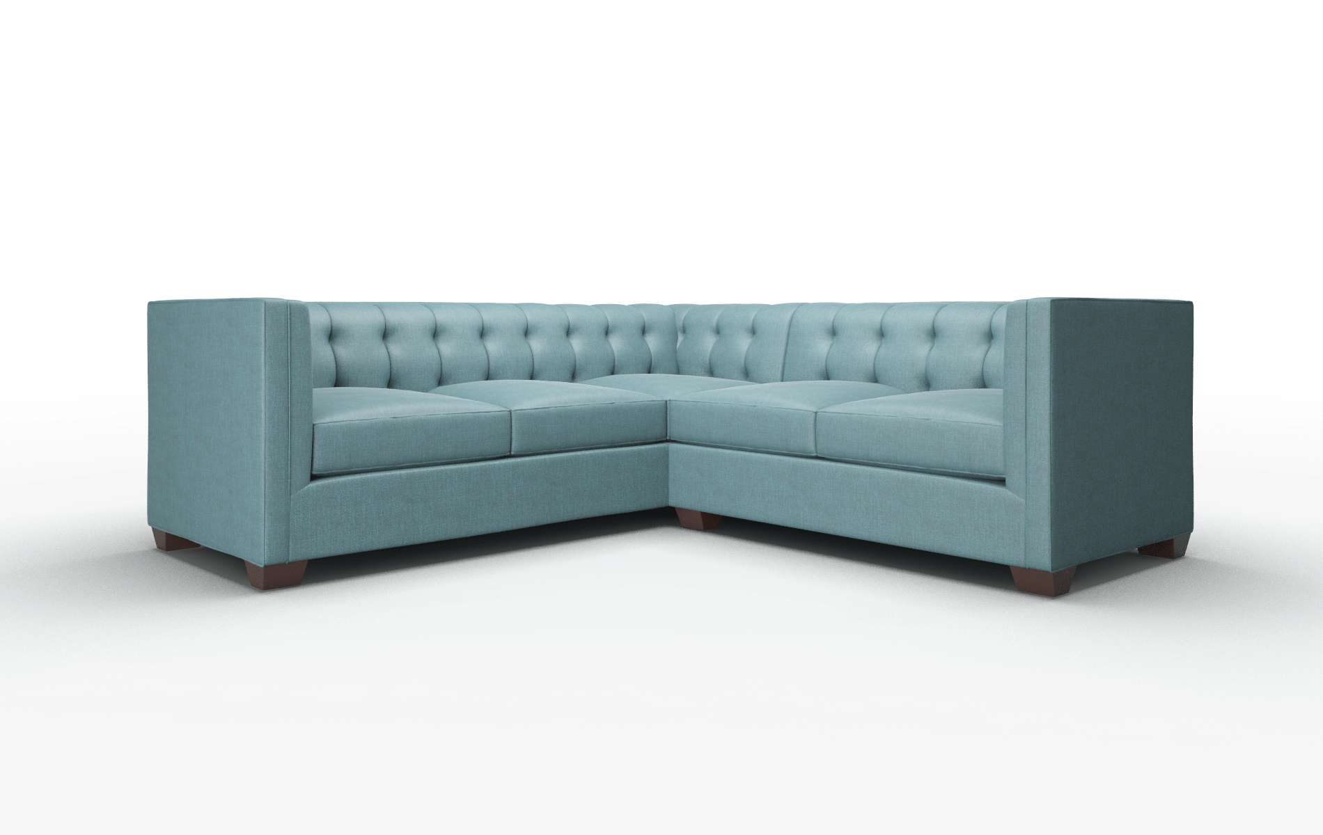 Grant Keylargo Zenithteal Sectional espresso legs 1