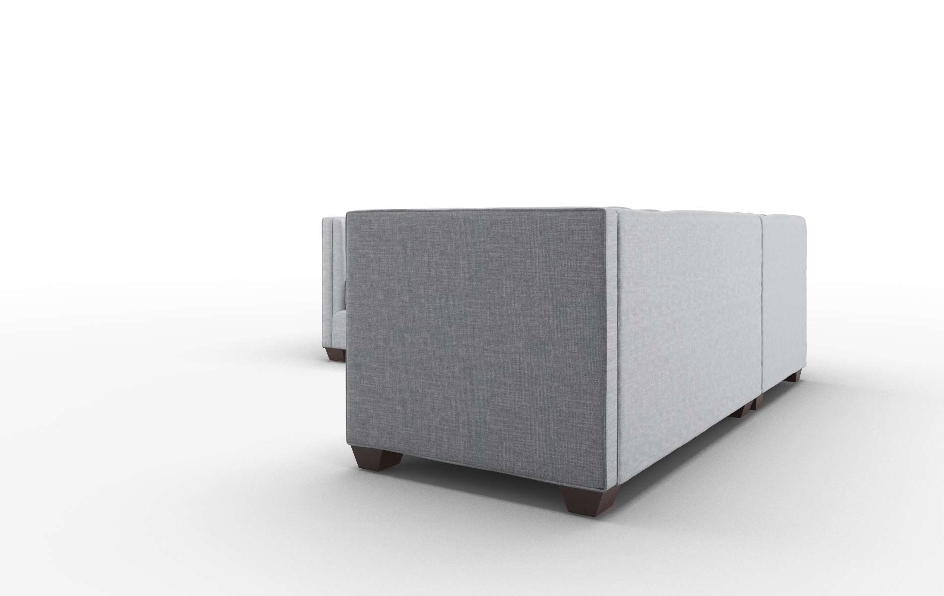 Grant Lana Ash Sectional espresso legs 4