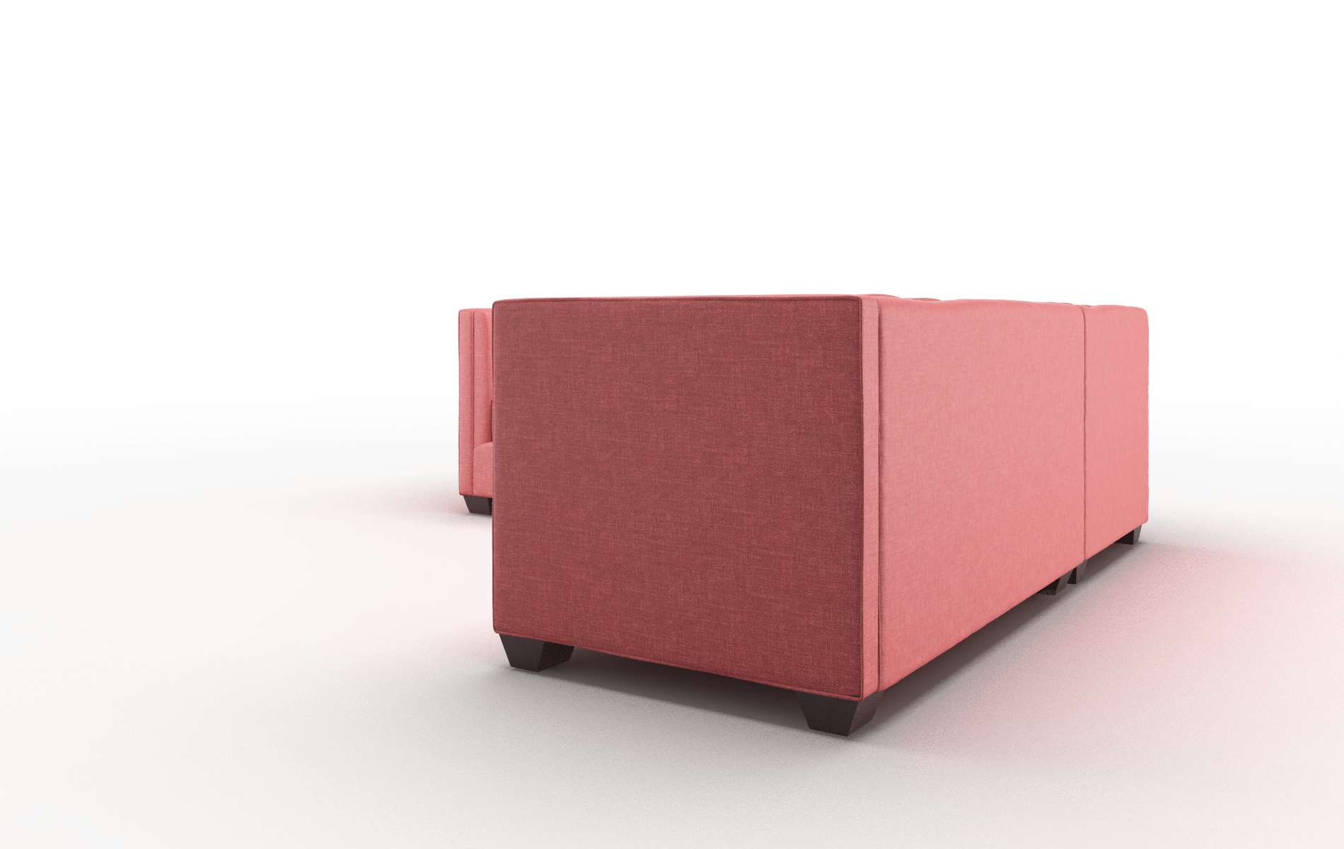 Grant Leslie Poppy Sectional espresso legs 4