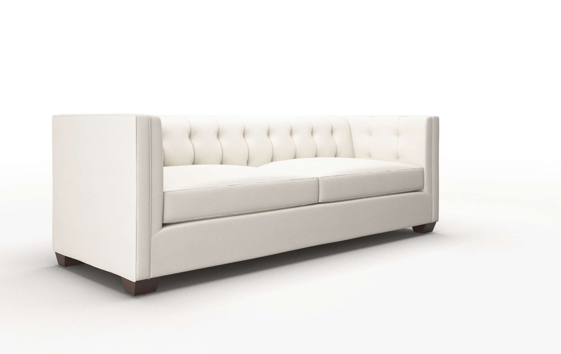 Grant Malibu Linen Sofa espresso legs 2