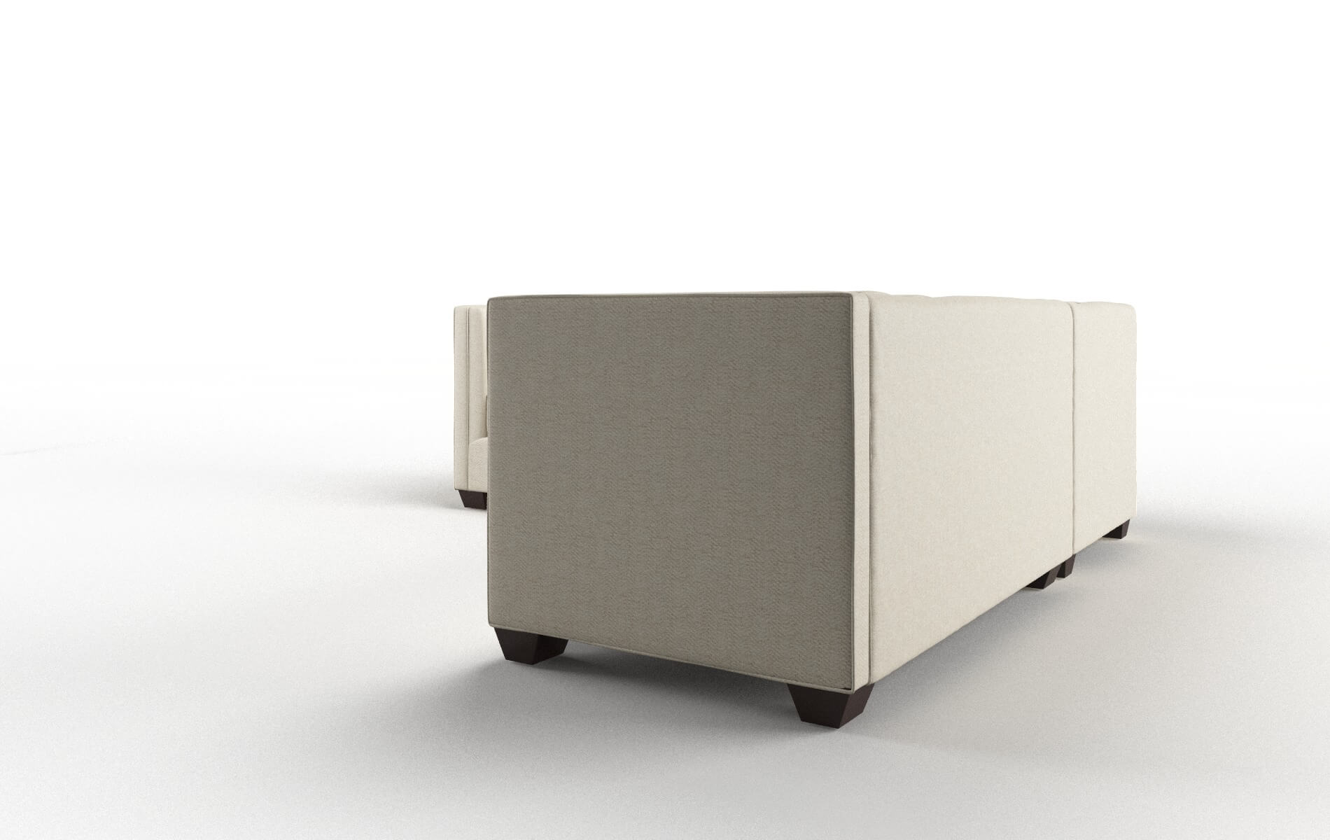 Grant Malibu Sand Sectional espresso legs 4