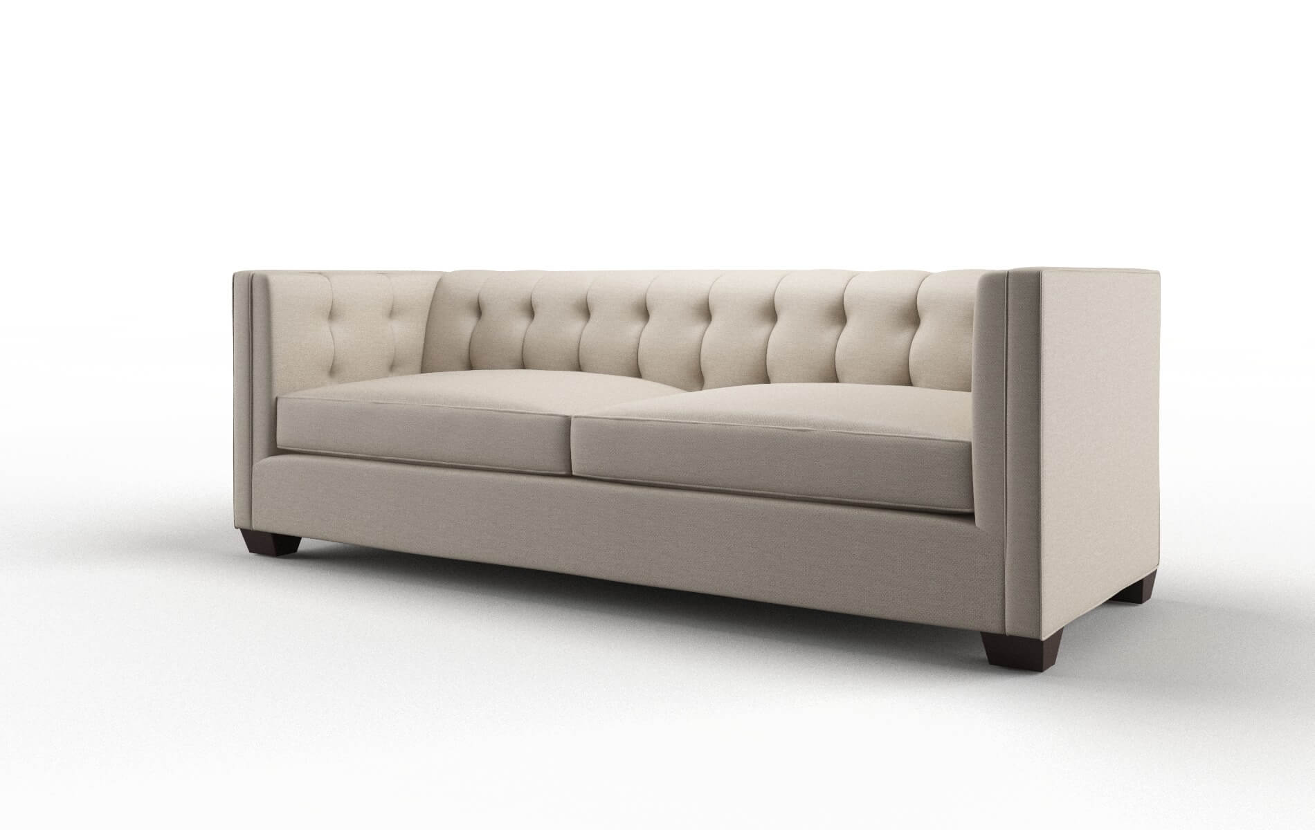 Grant Naples Almond Sofa espresso legs 4