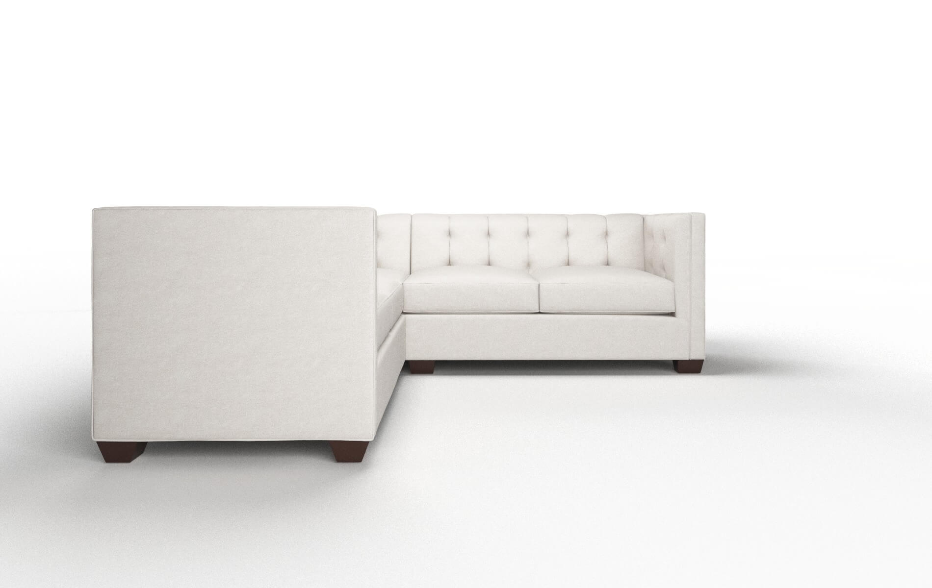 Grant Noble Grey Sectional espresso legs 2
