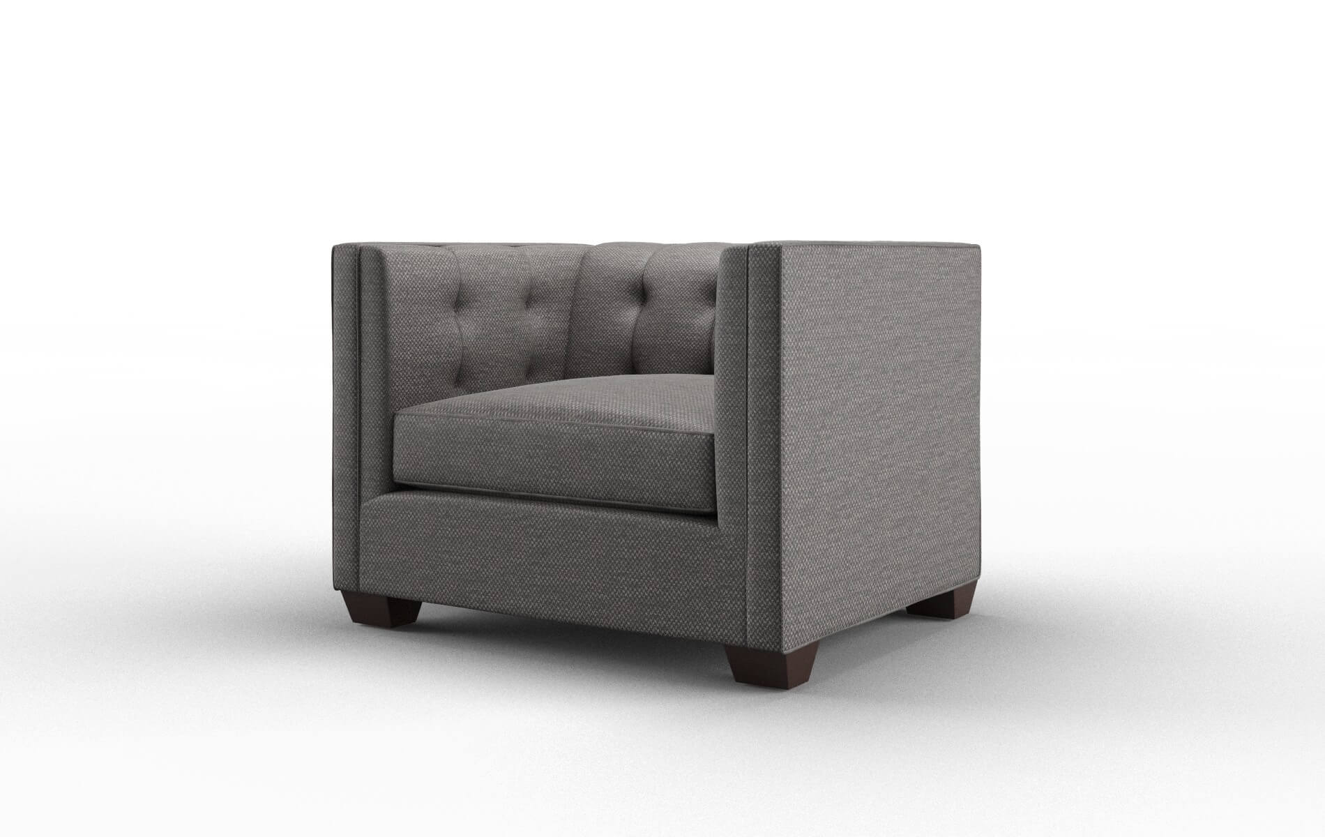 Grant Oscar Charcoal Chair espresso legs 4
