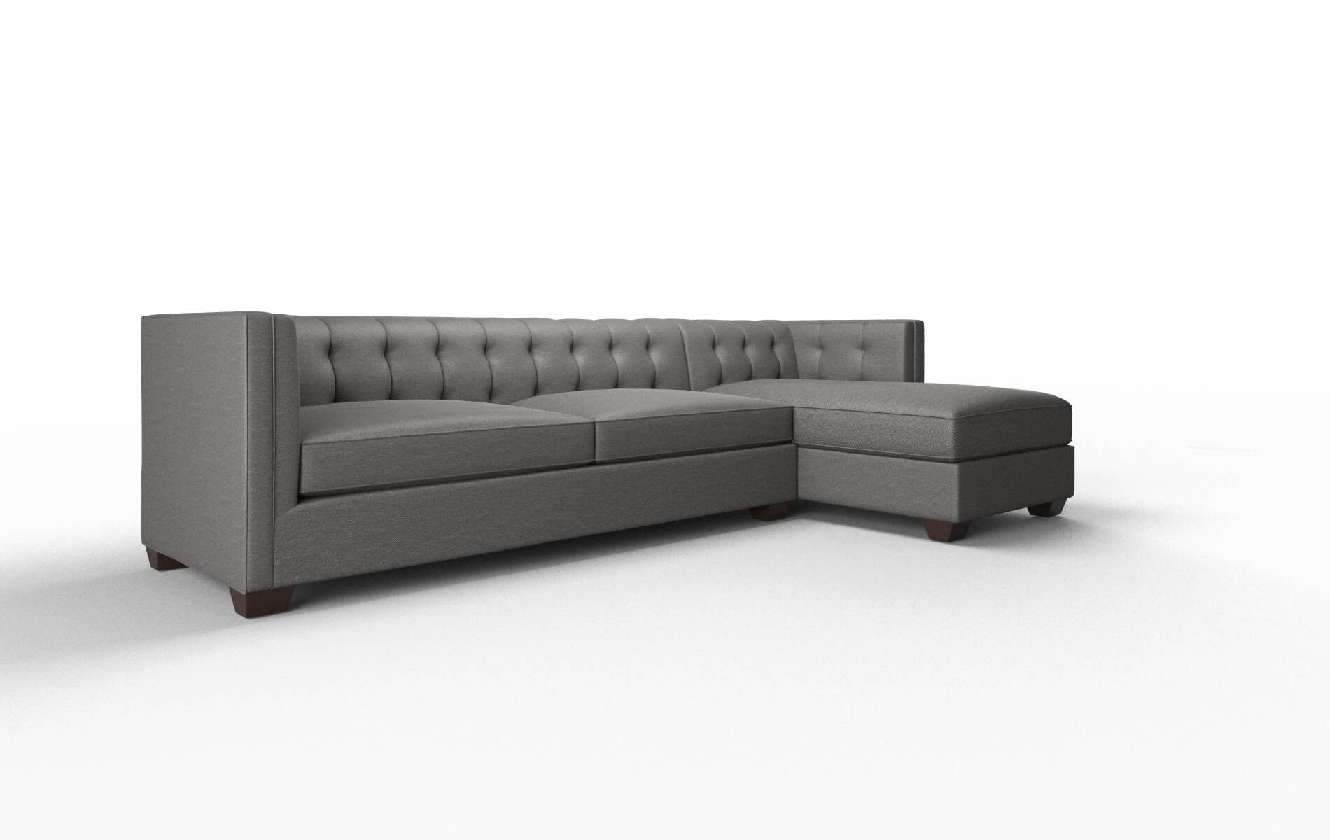 Grant Oscar Grey Panel espresso legs 2