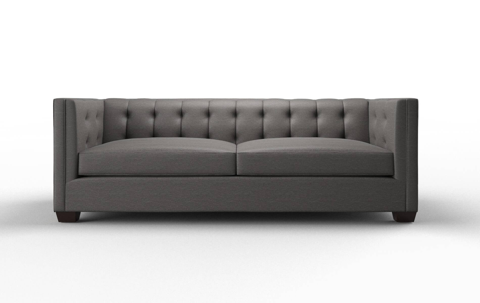 Grant Oscar Grey Sofa espresso legs 1