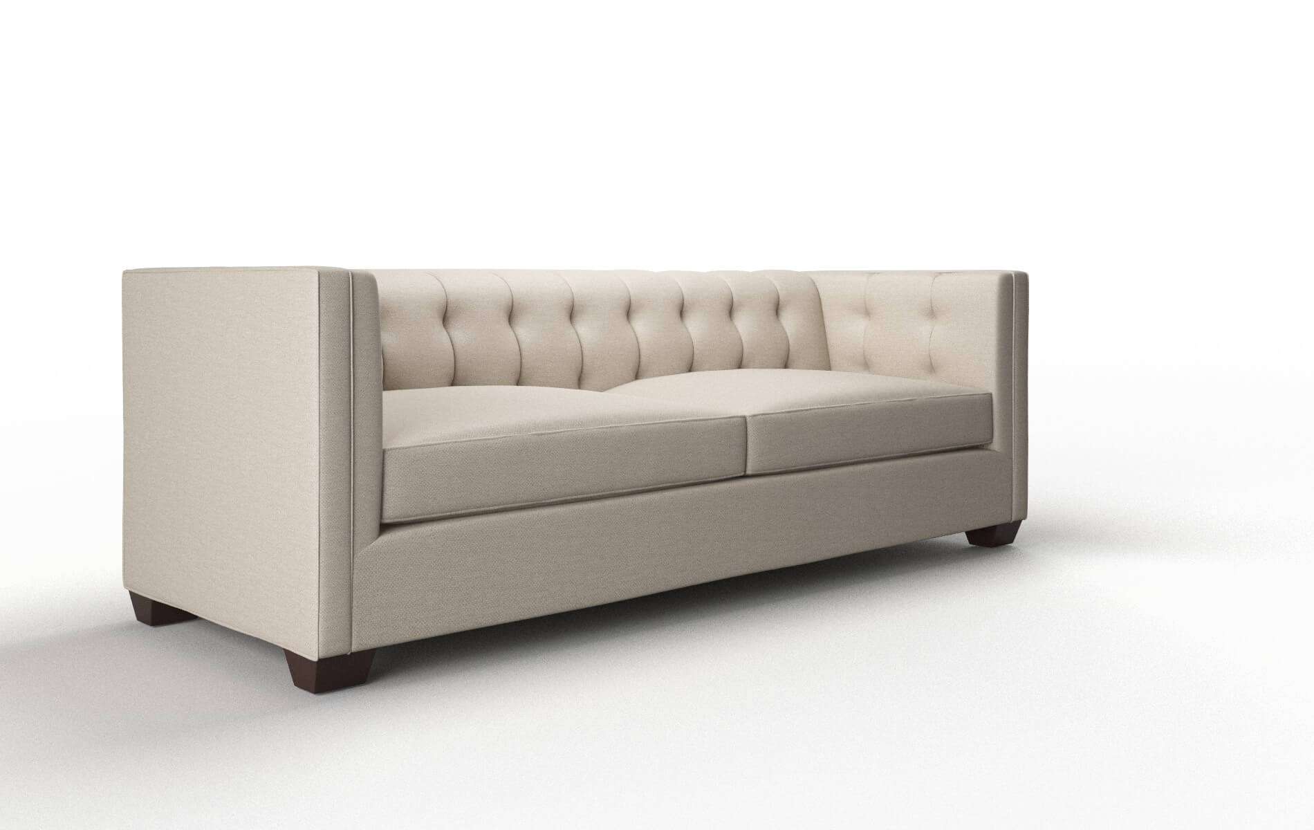 Grant Oscar Linen Sofa espresso legs 2