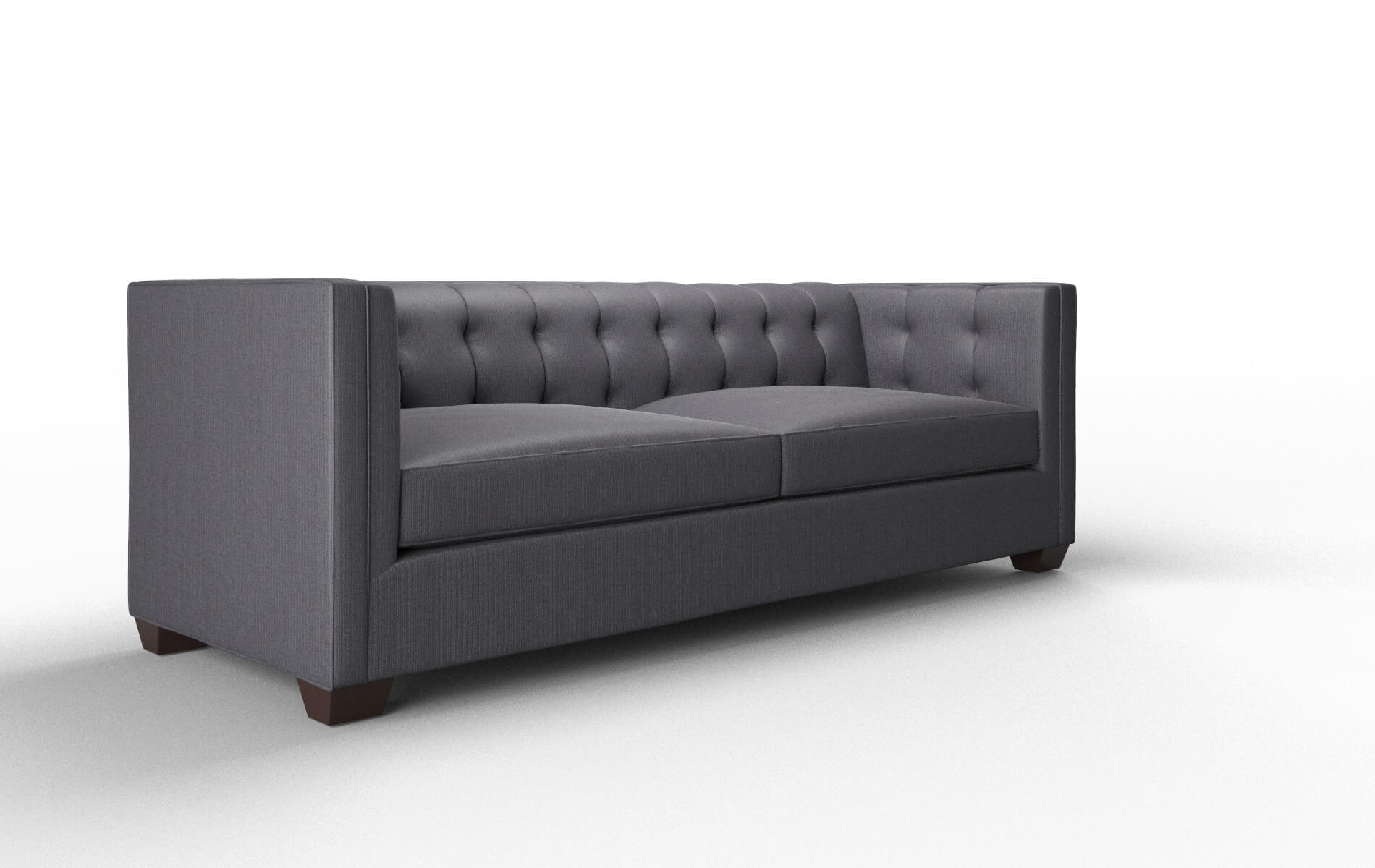 Grant Parker Charcoal Sofa espresso legs 2