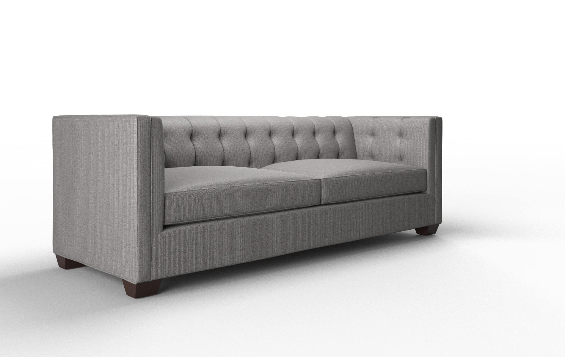 Grant Parker Graphite Sofa espresso legs 2