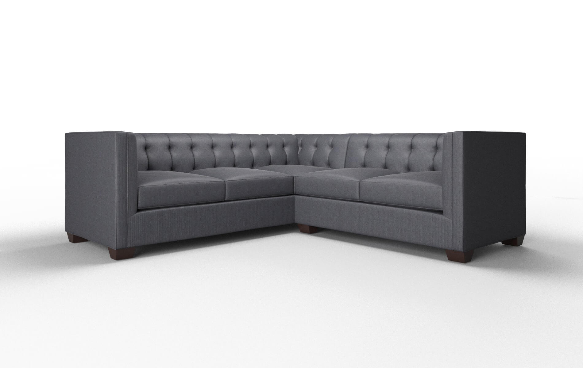 Grant Parker Midnight Sectional espresso legs 1