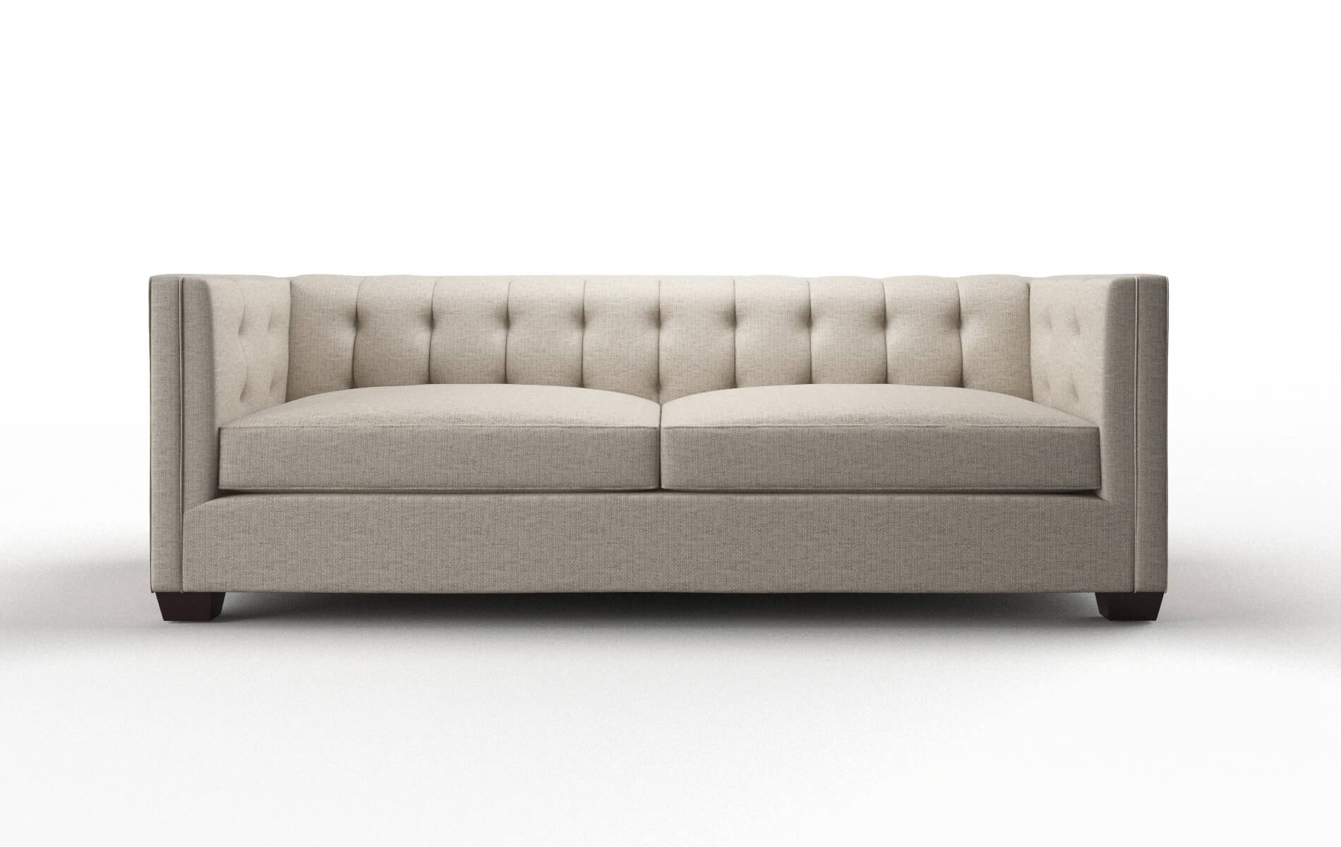 Grant Parker Wheat Sofa espresso legs 1