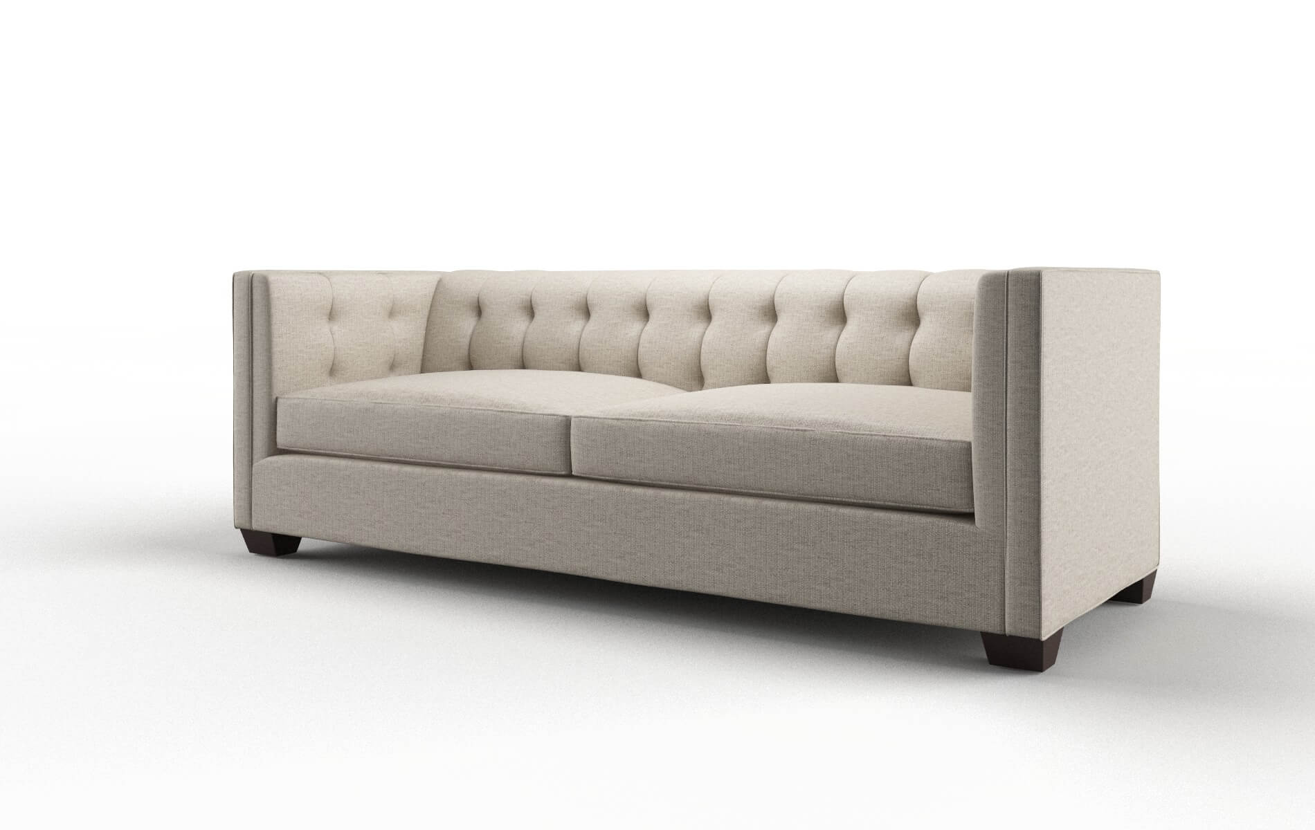 Grant Parker Wheat Sofa espresso legs 4