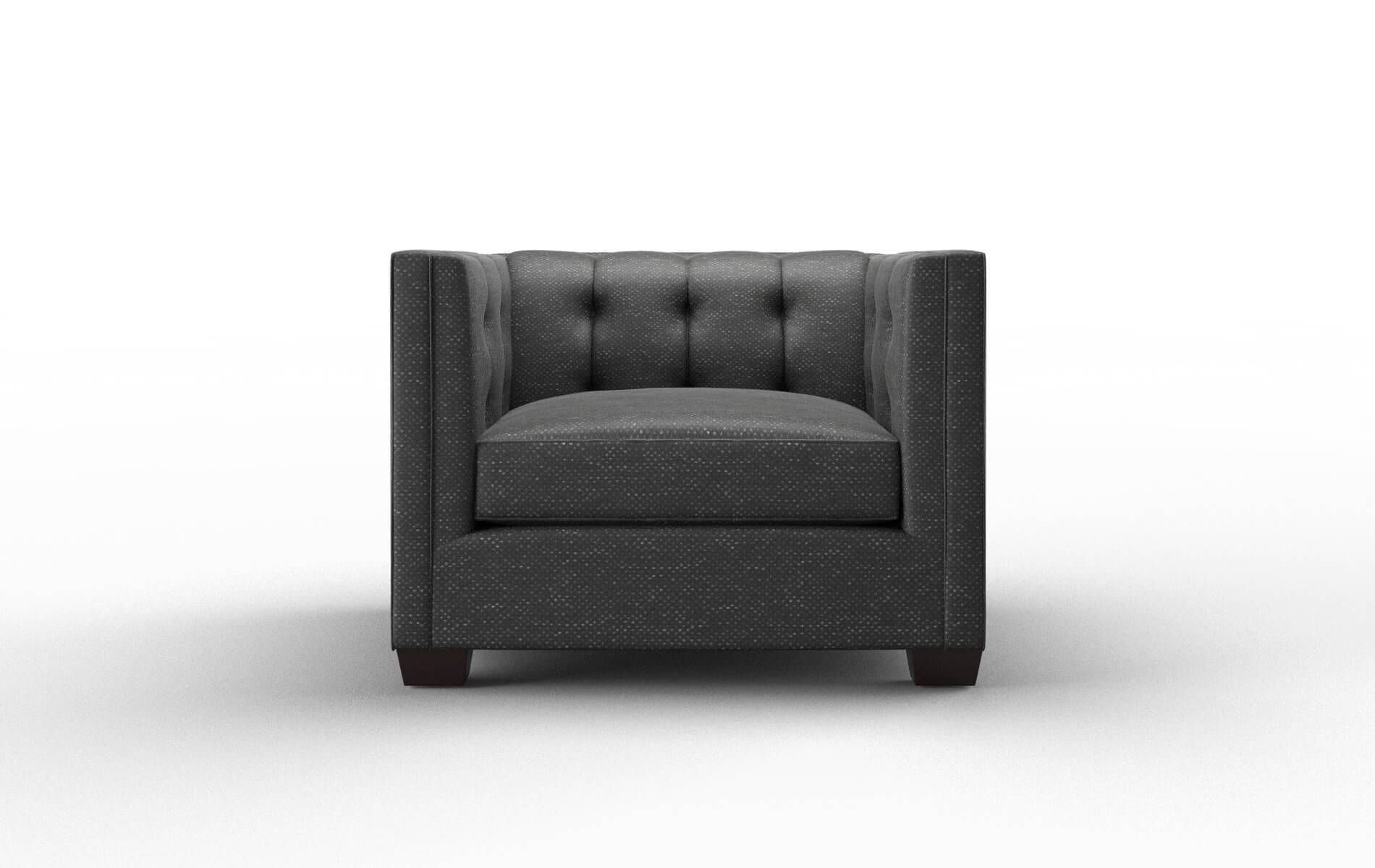 Grant Phoenix Charcoal Chair espresso legs 1