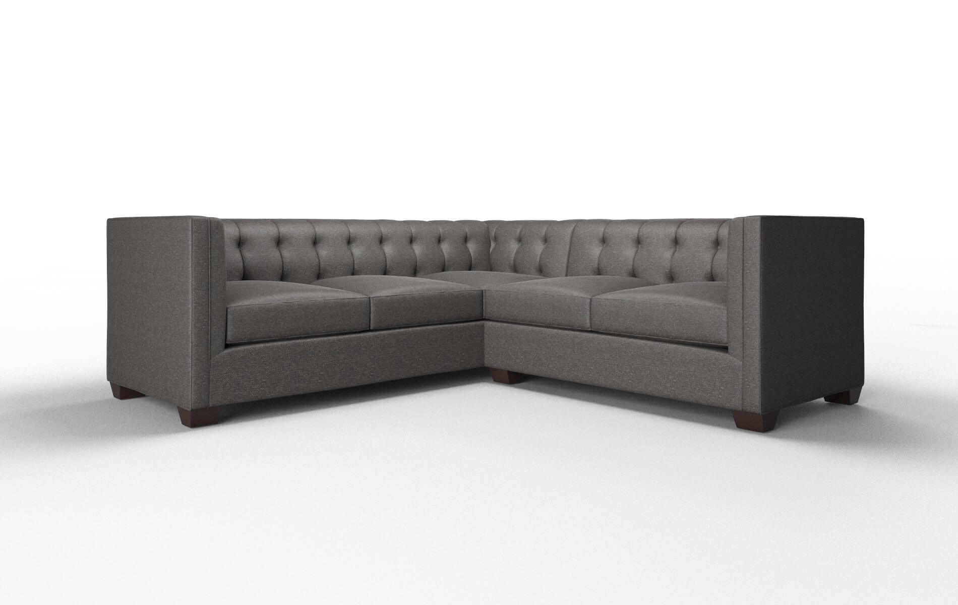 Grant Phoenix chocolate Sectional Espresso Legs  1