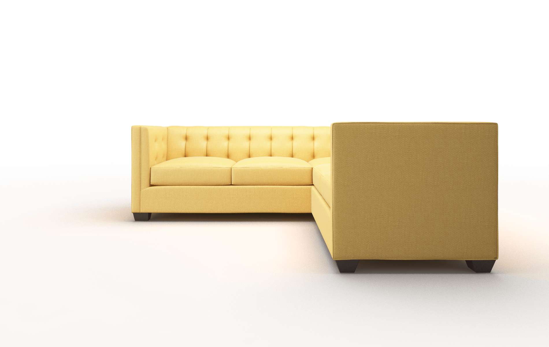 Grant Portland Dijon Sectional espresso legs 5