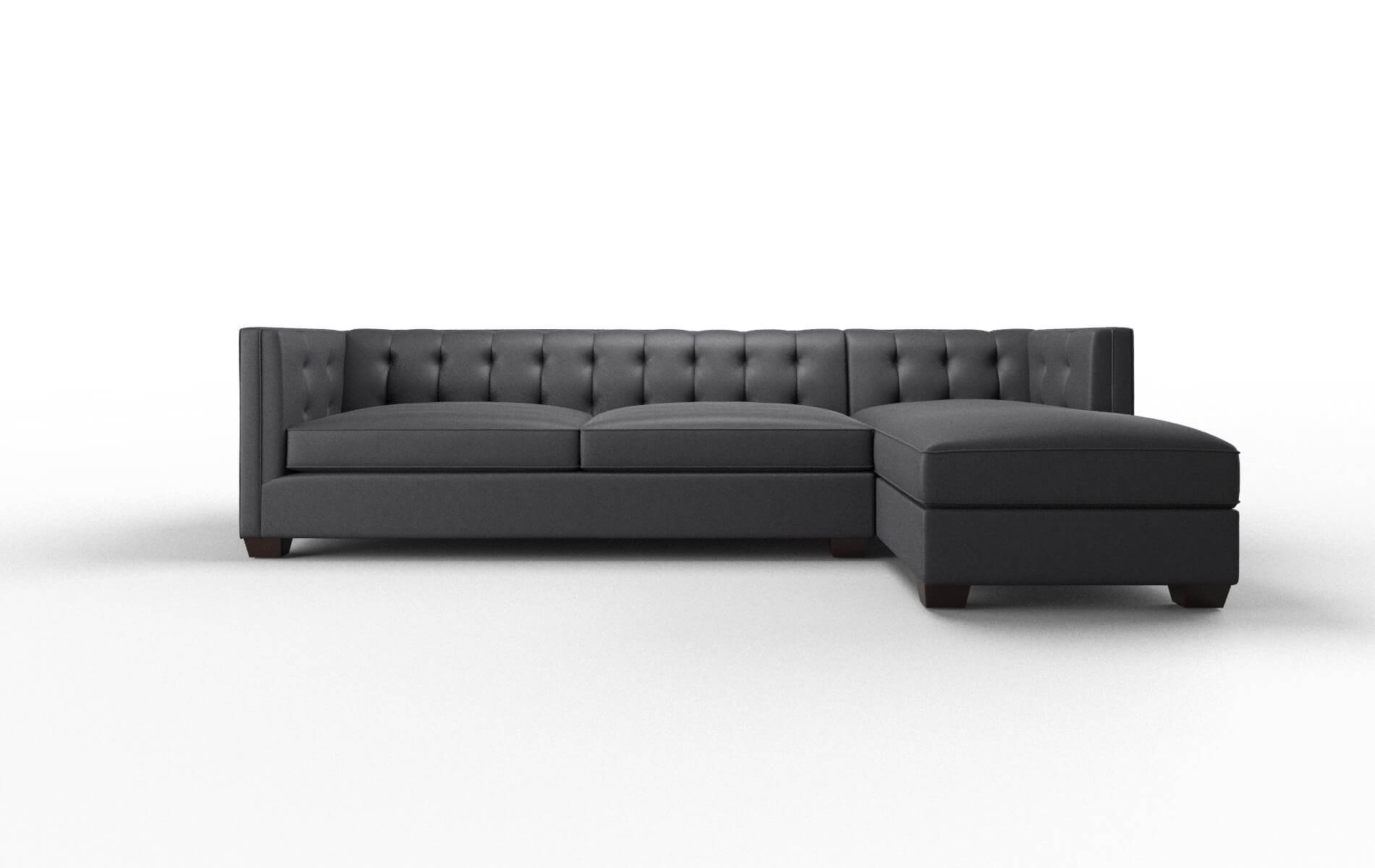 Grant Redondo Navy Panel espresso legs 1