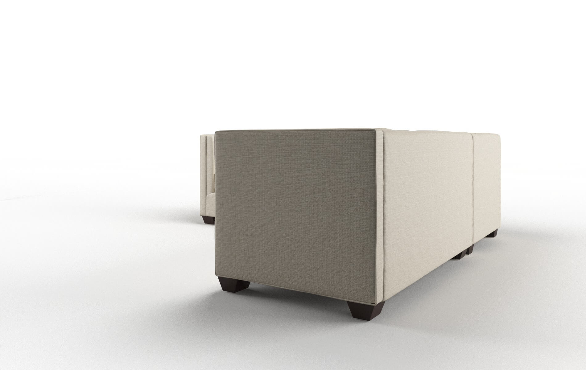 Grant Rocket Dove Sectional espresso legs 4