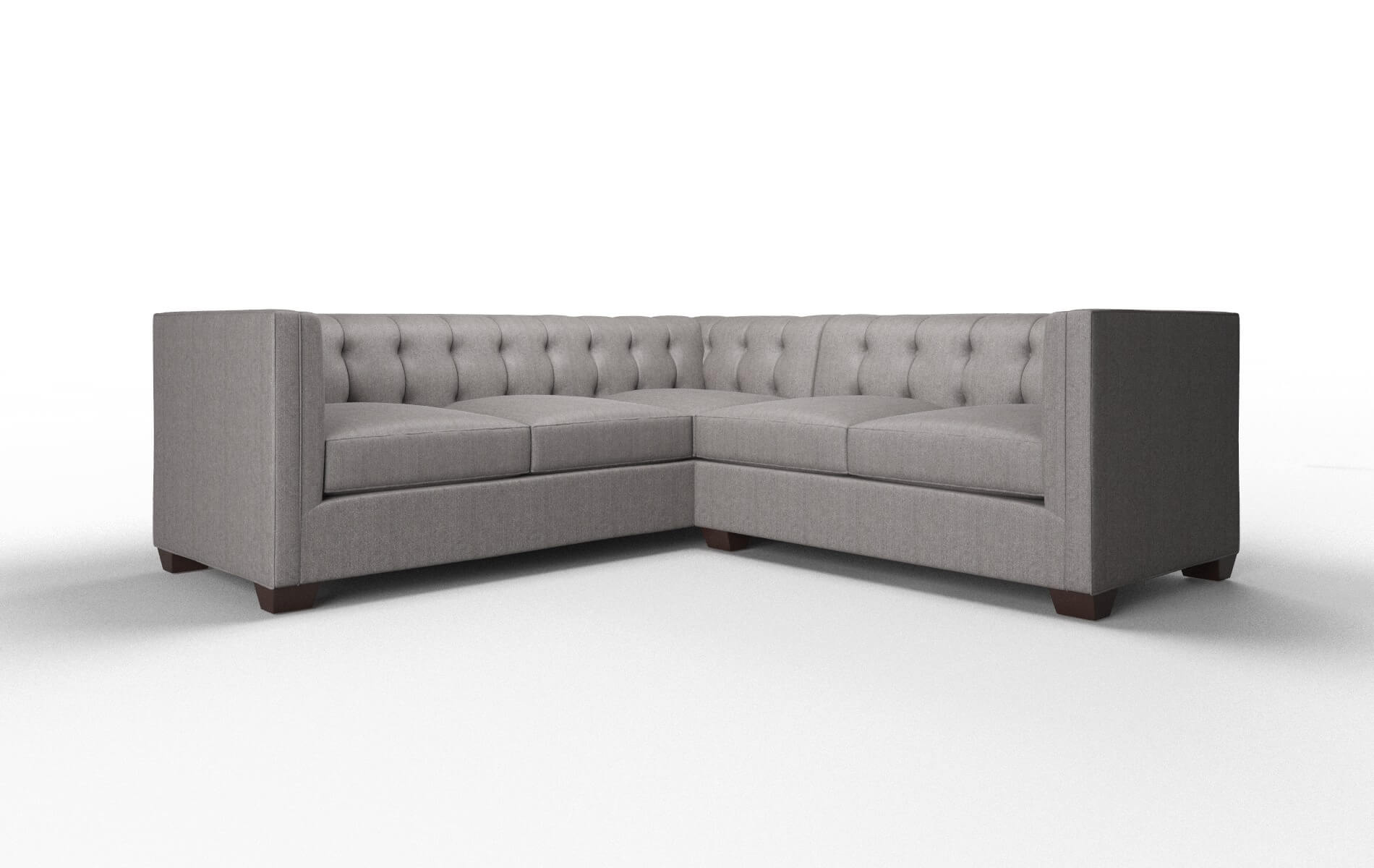 Grant Sasha granite Sectional Espresso Legs  1