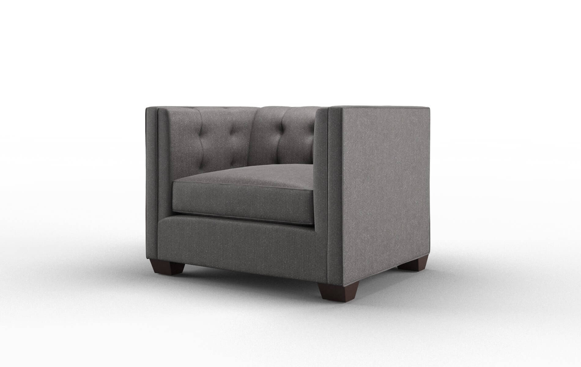 Grant Sasha Grey Chair espresso legs 4