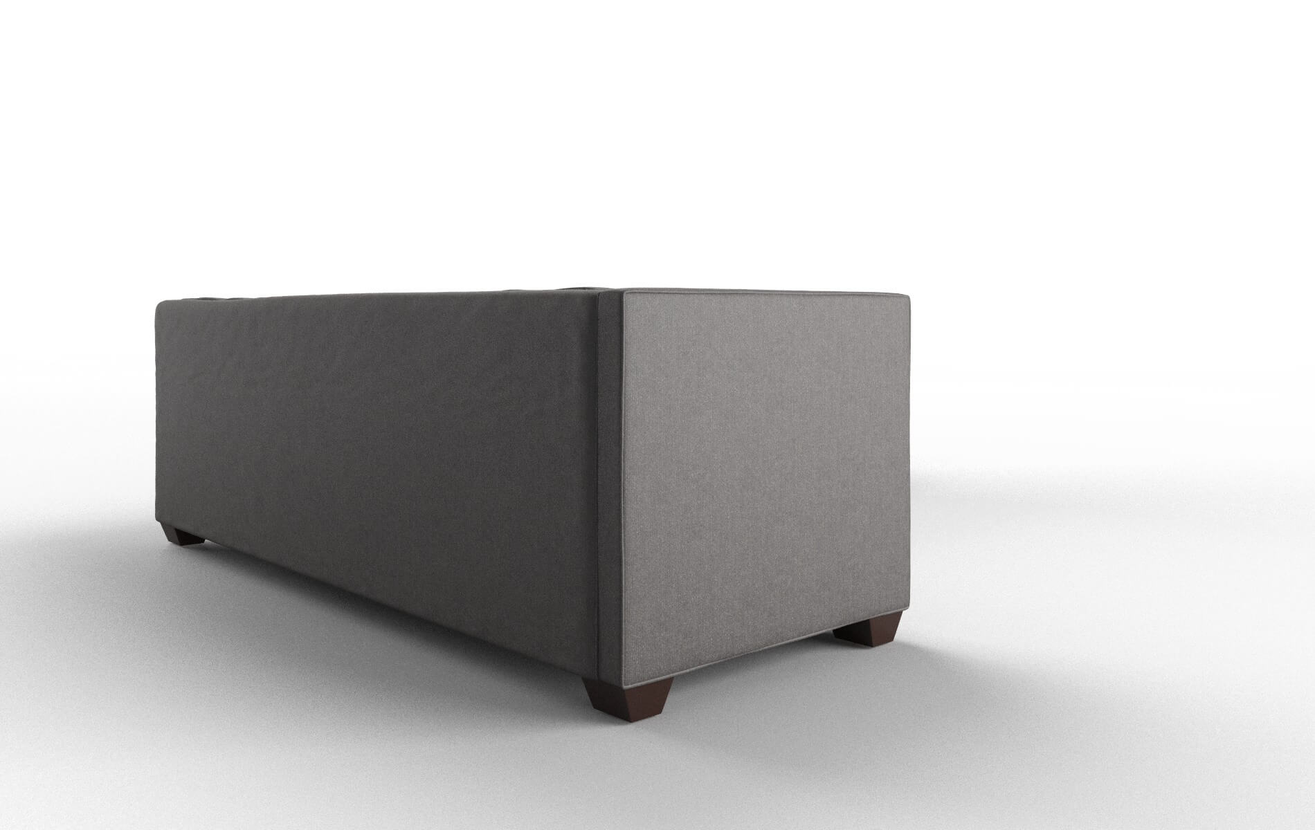 Grant Sasha Grey Sectional espresso legs 3