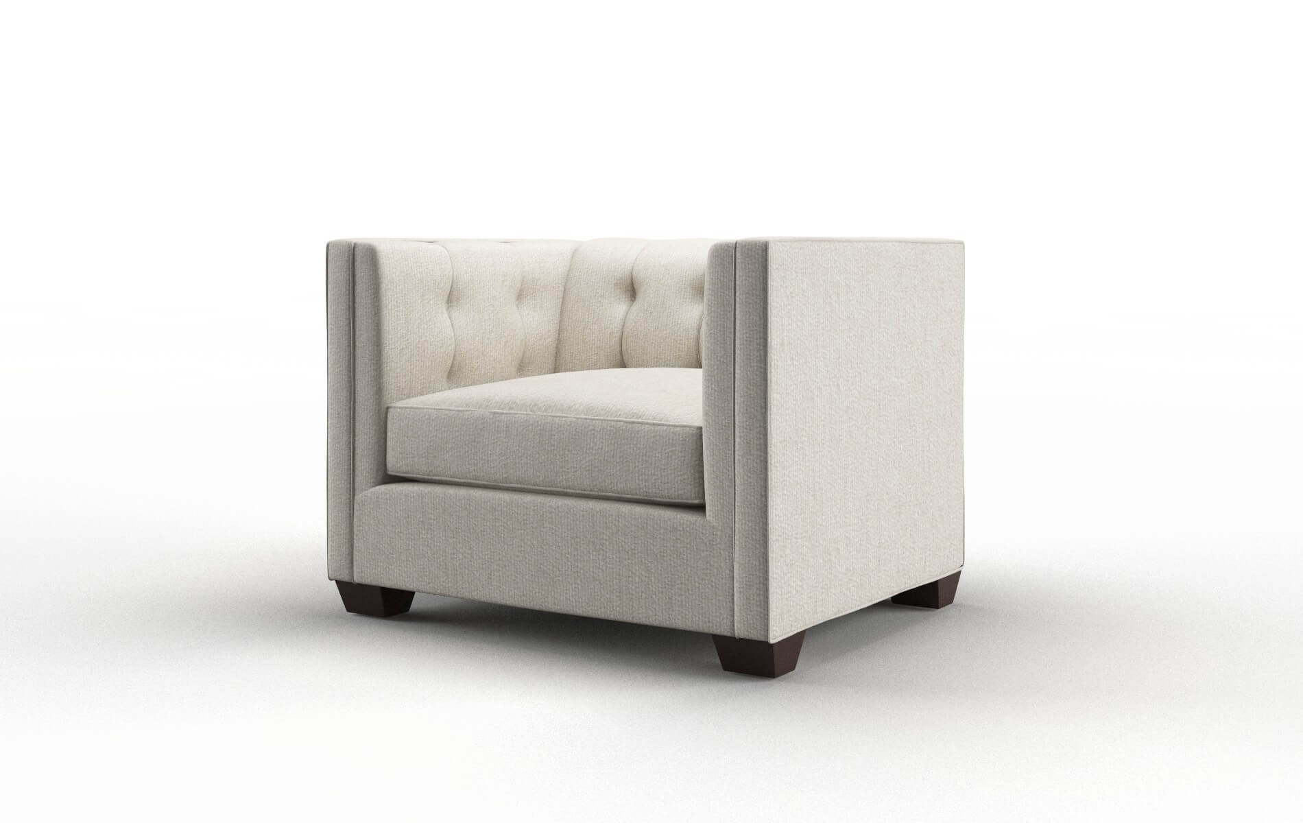 Grant Sasha Linen Chair espresso legs 4