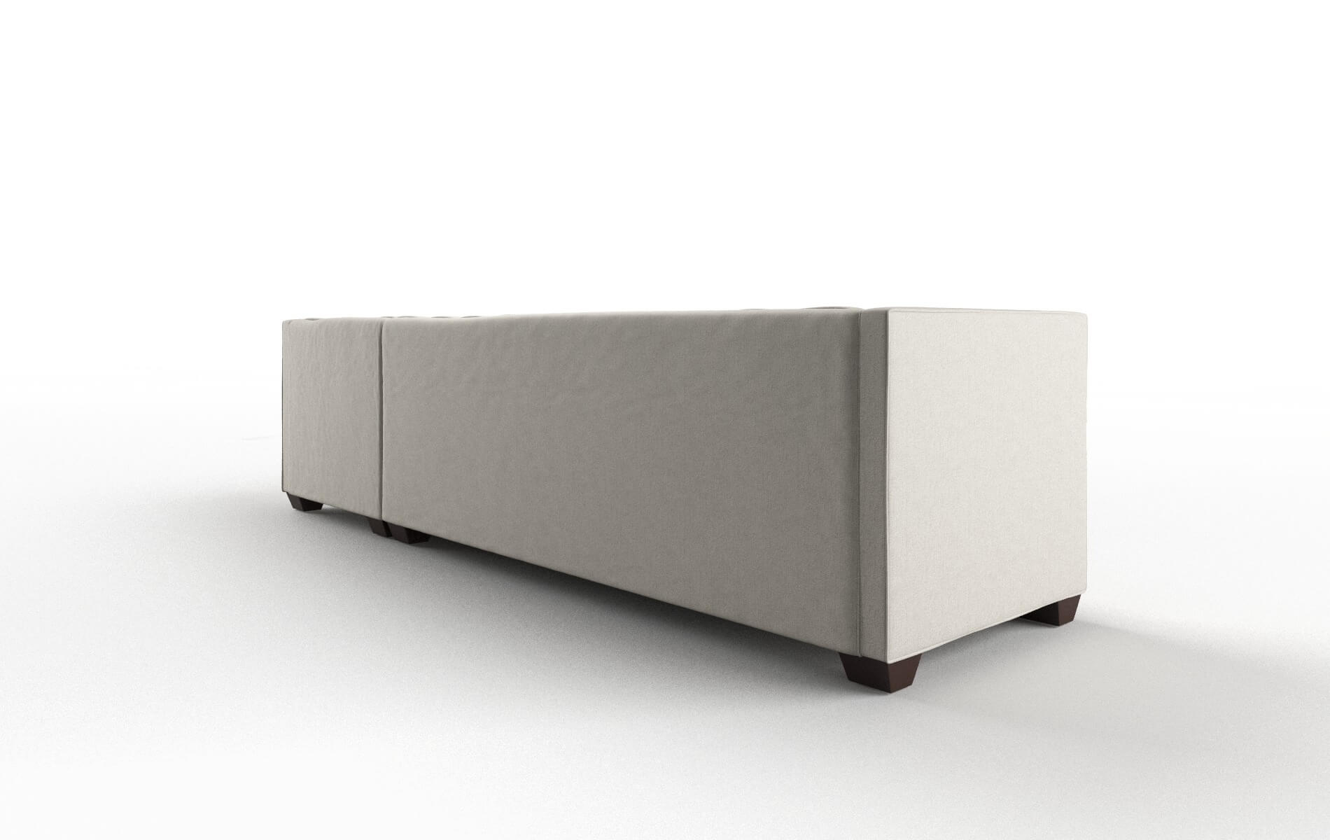 Grant Sasha Linen Panel espresso legs 5