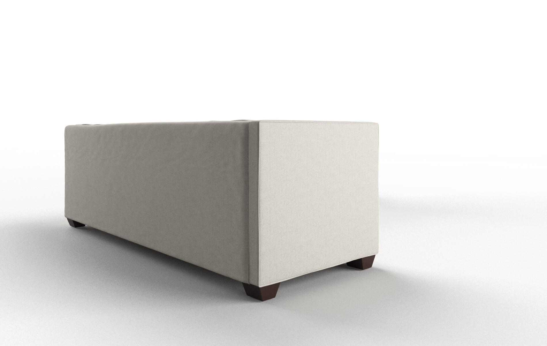 Grant Sasha Linen Sectional espresso legs 3