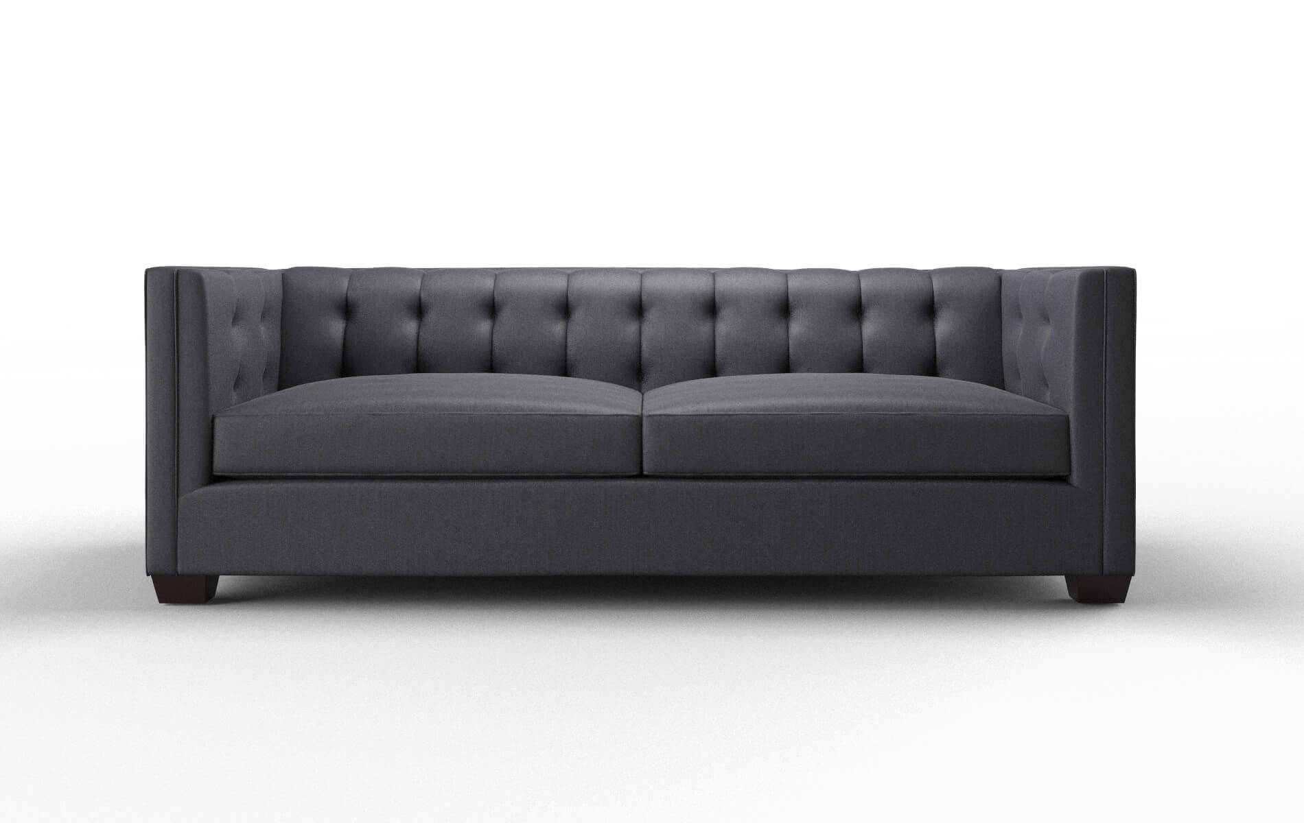 Grant Sasha Navy Sofa espresso legs 1