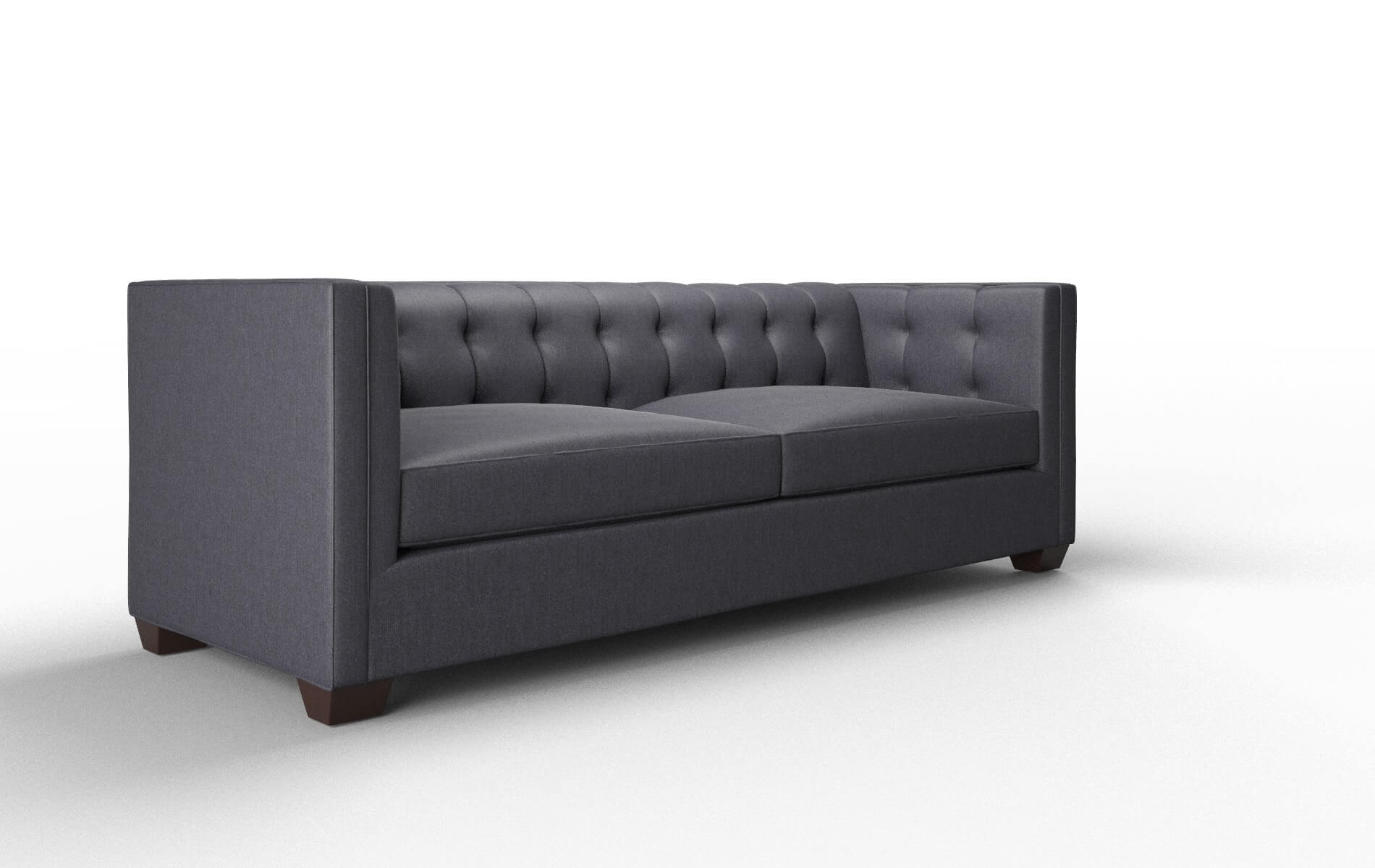 Grant Sasha Navy Sofa espresso legs 2