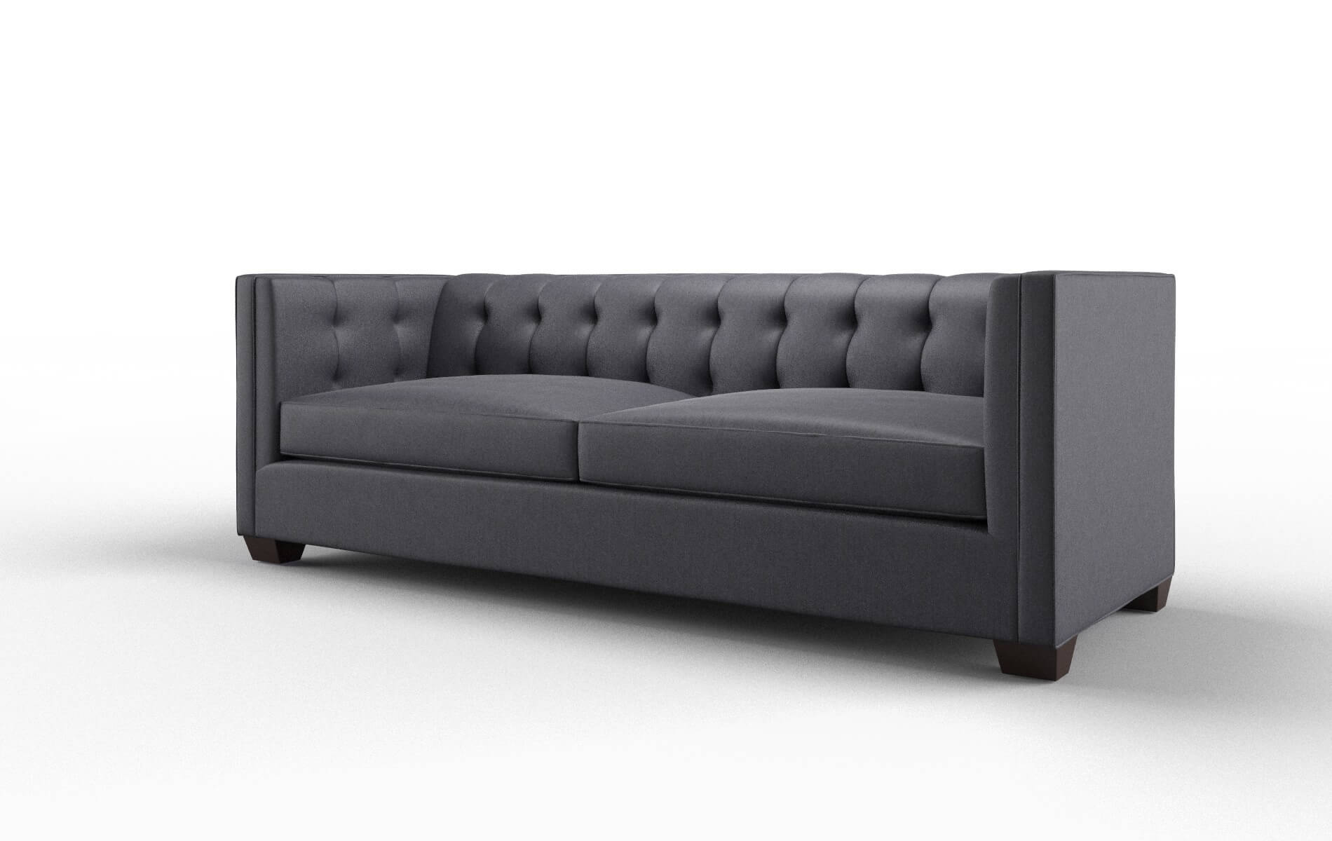 Grant Sasha Navy Sofa espresso legs 4
